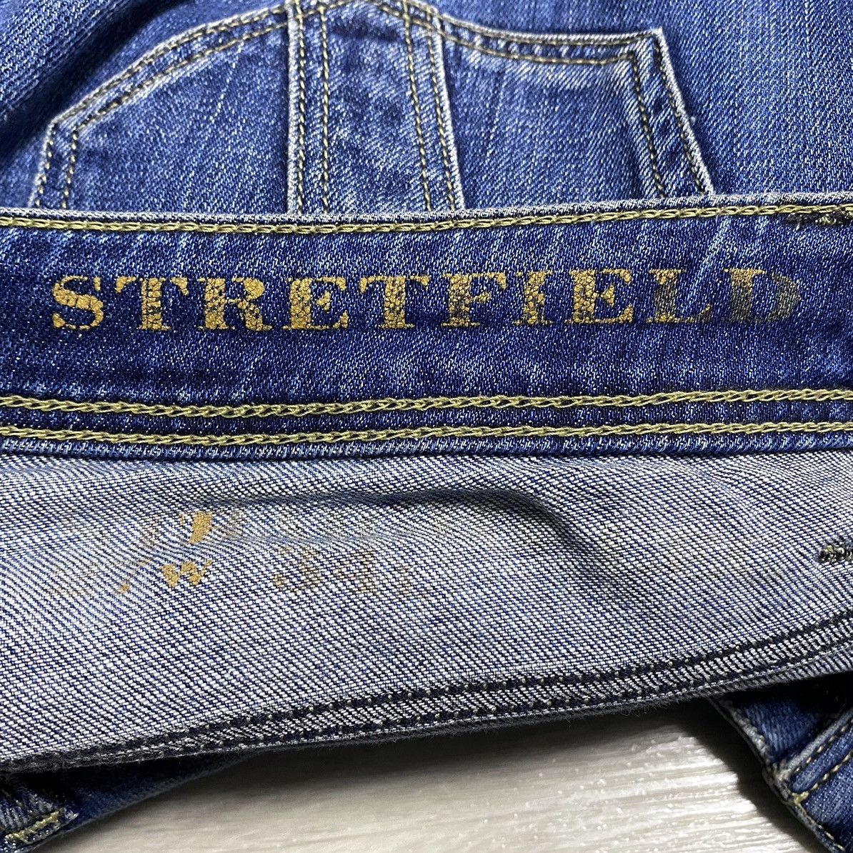 Burberry Burberry Brit Stretfield Washed Blue Regular Fit Jeans Denim Size 27" / US 4 / IT 40 - 21 Thumbnail