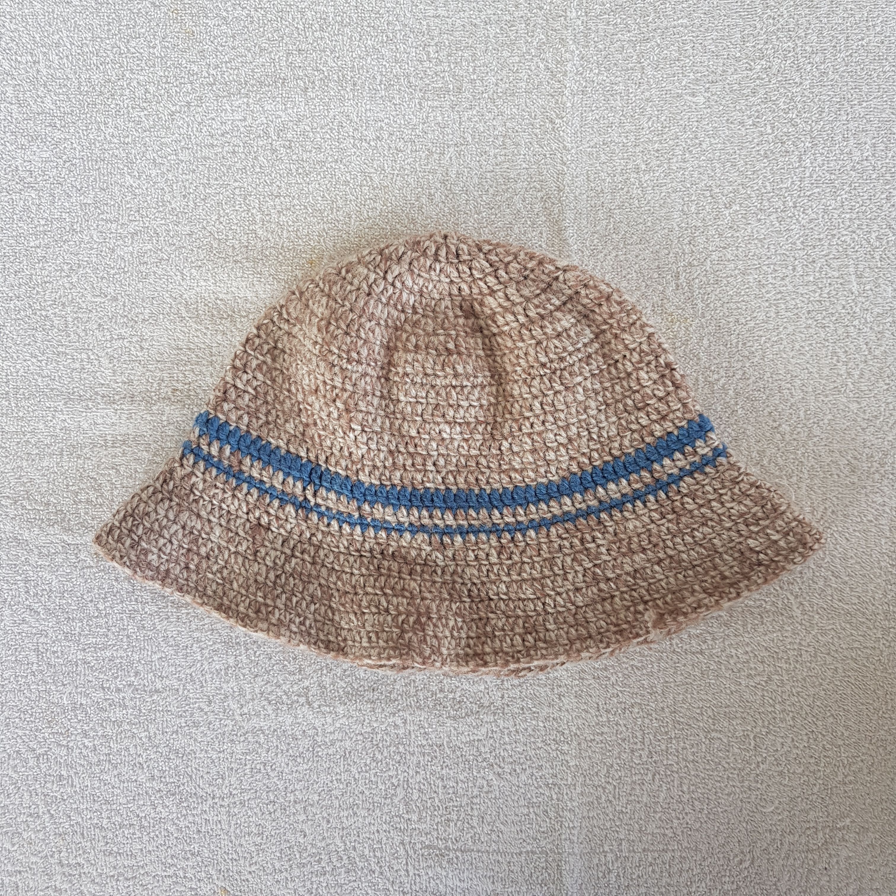 Japanese Brand Vintage Japanese Crochet Beanie Ribbed Knit Snow Caps Hats. Size ONE SIZE - 5 Thumbnail
