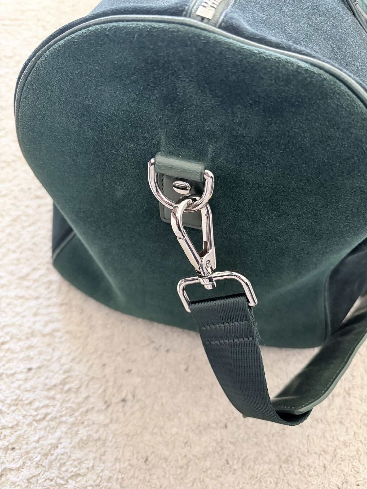 BMW × Kith KITH x BMW RARE SUEDE TRAVEL DUFFLE Size ONE SIZE - 5 Thumbnail
