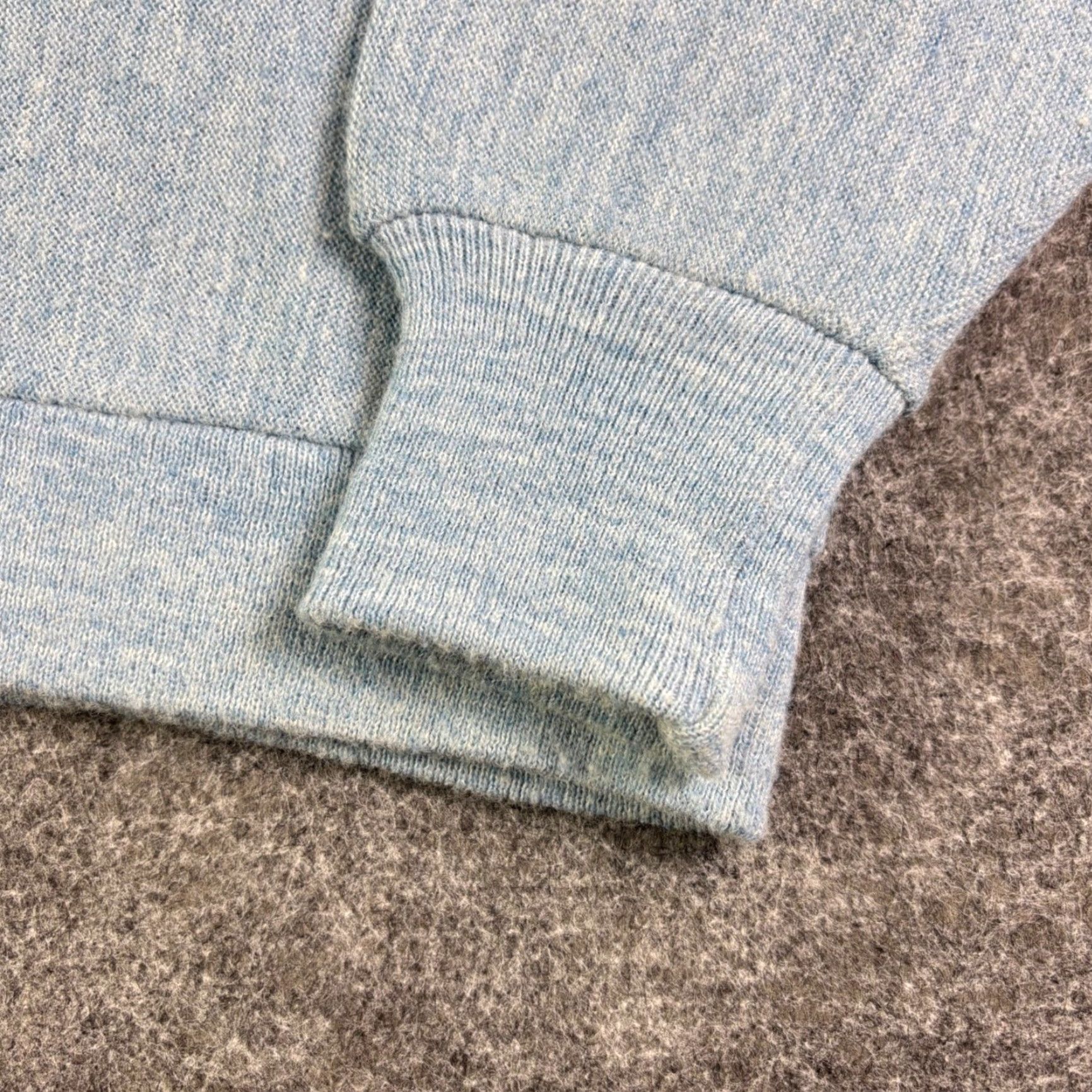 Vintage VINTAGE Alps Birdie Cardigan Sweater Mens XL Blue Marled Knit V-Neck Button Up Size US XL / EU 56 / 4 - 7 Thumbnail