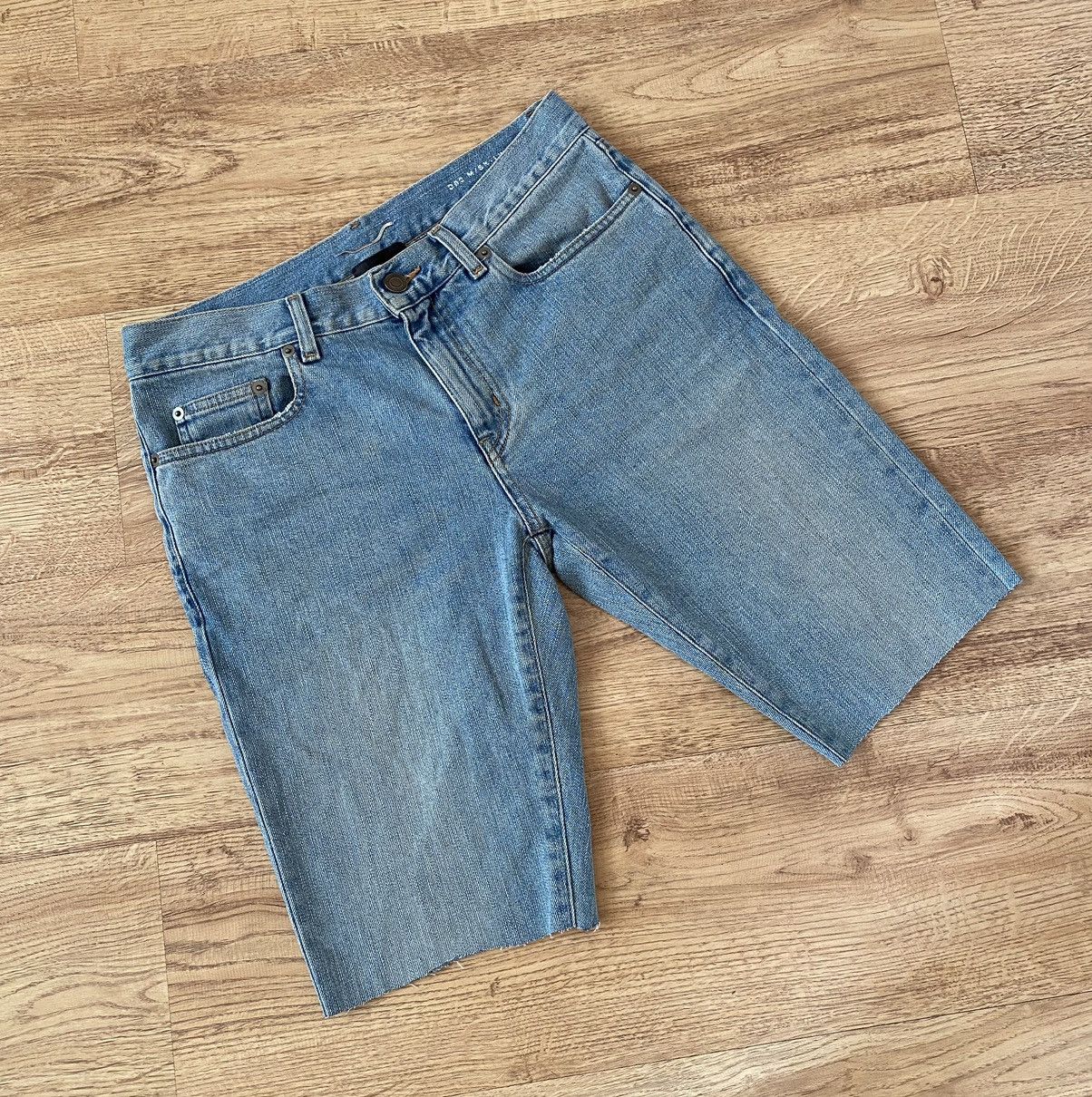 Saint Laurent Paris Saint Laurent Paris Denim Shorts x Luxury x Designer Size US 29 - 2 Thumbnail