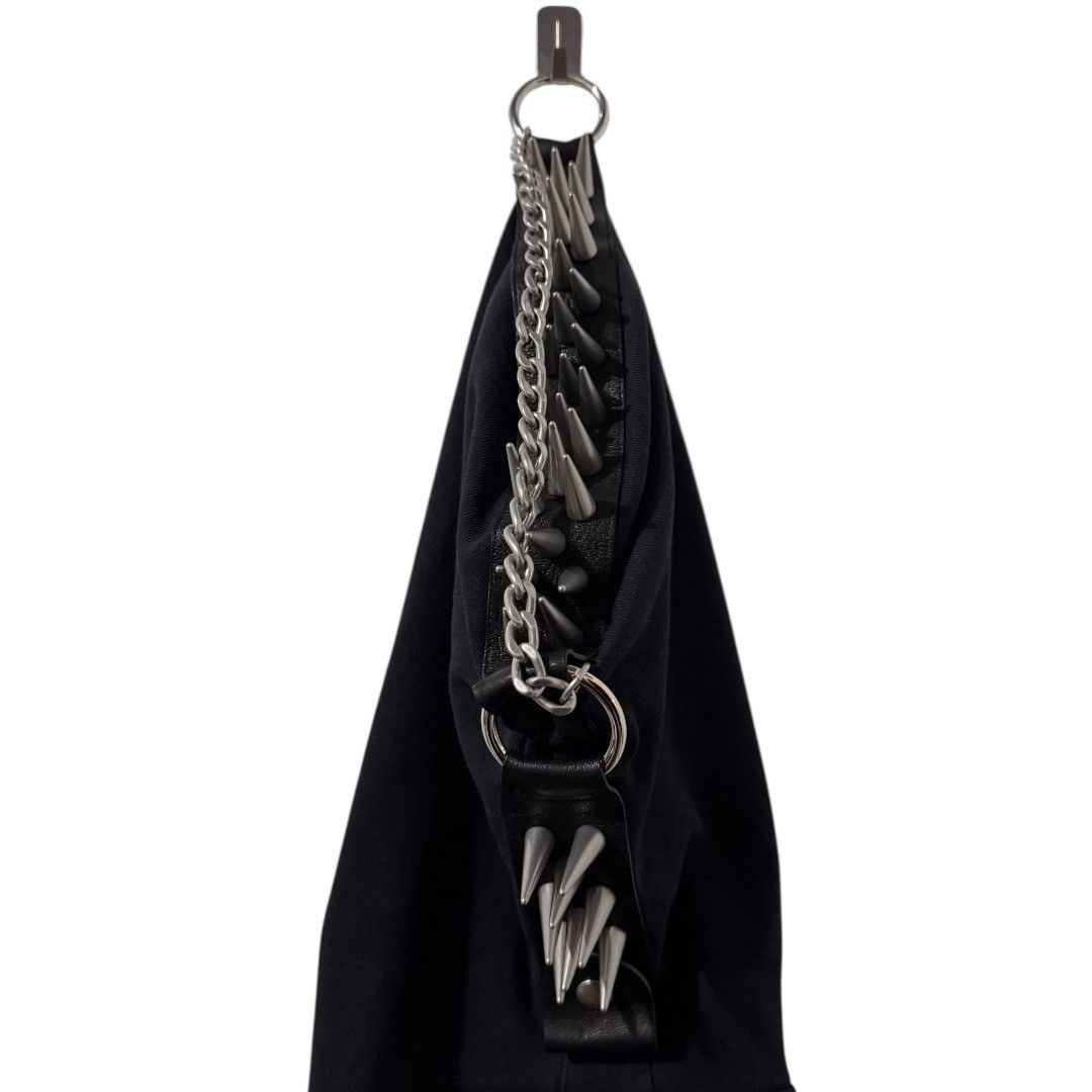 WE11DONE We11done Metal Mohawk Spike Black Zip-Up Hoodie Size US L / EU 52-54 / 3 - 8 Thumbnail