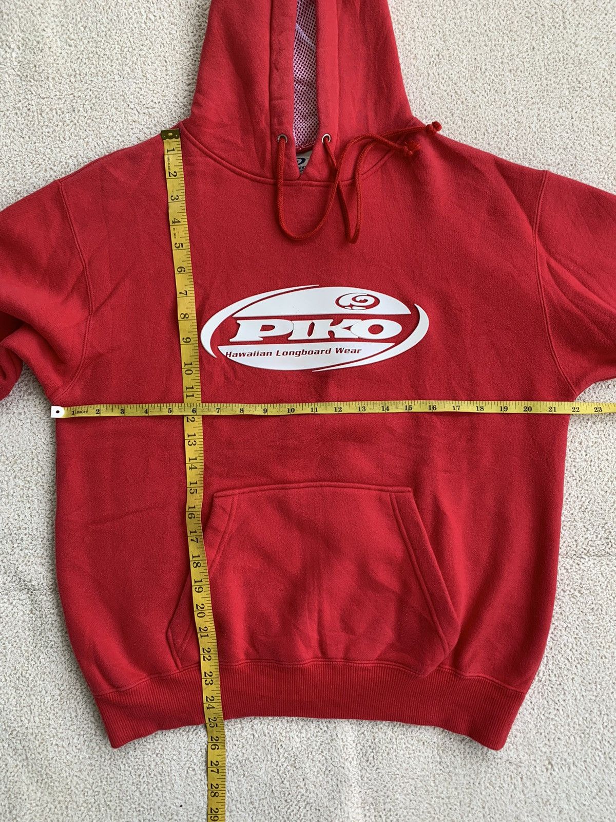 Vintage Vintage Piko Hawaiian Hoodie Sweatshirt Big Logo Size US M / EU 48-50 / 2 - 11 Thumbnail