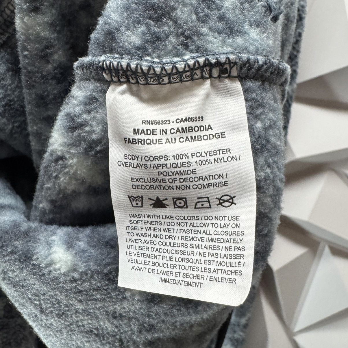 Nike ACG × Supreme Supreme X NIKE ACG Fleece Pullover Blue Snakeskin Size M Size US M / EU 48-50 / 2 - 11 Thumbnail