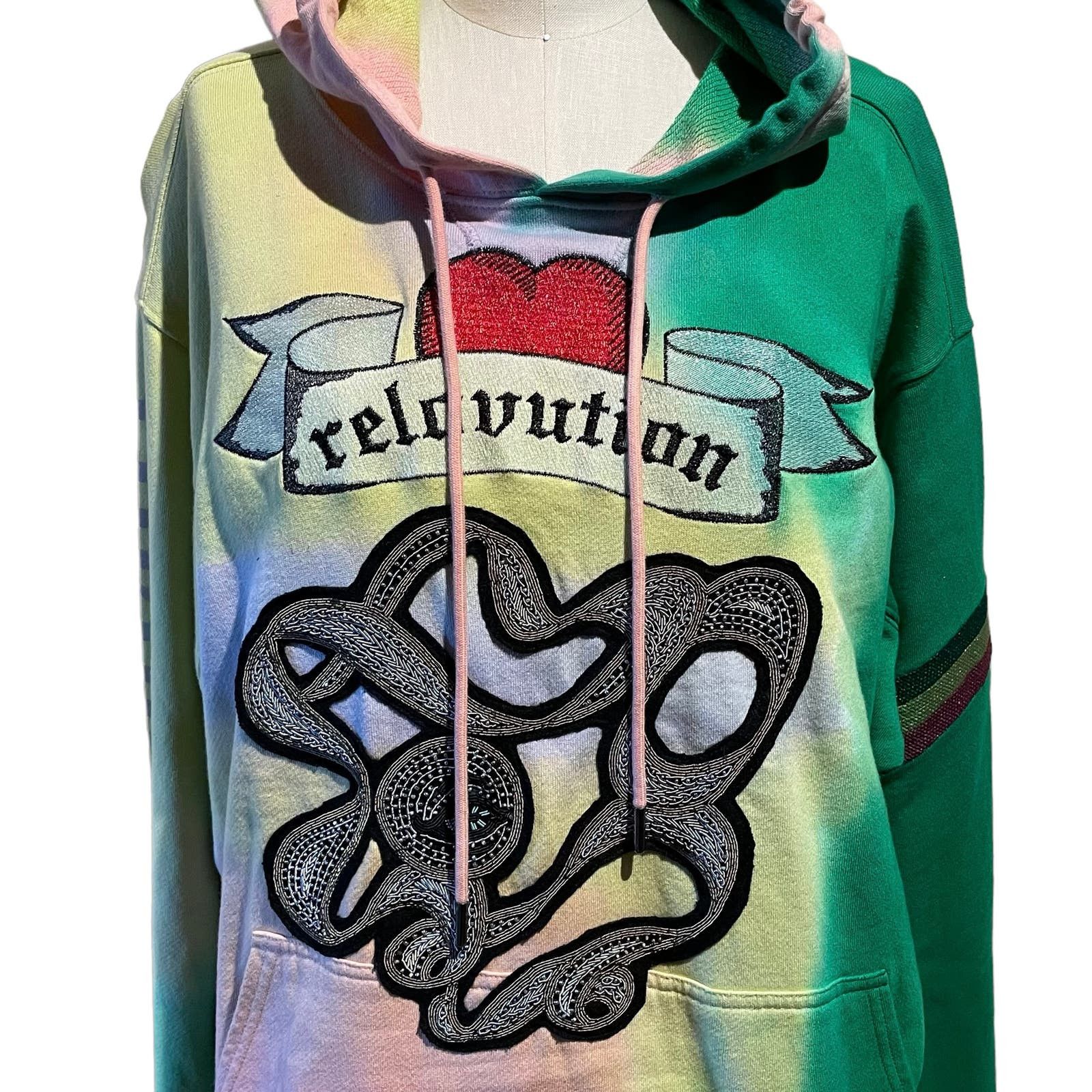 Zadig and voltaire tie dye sweatshirt hotsell