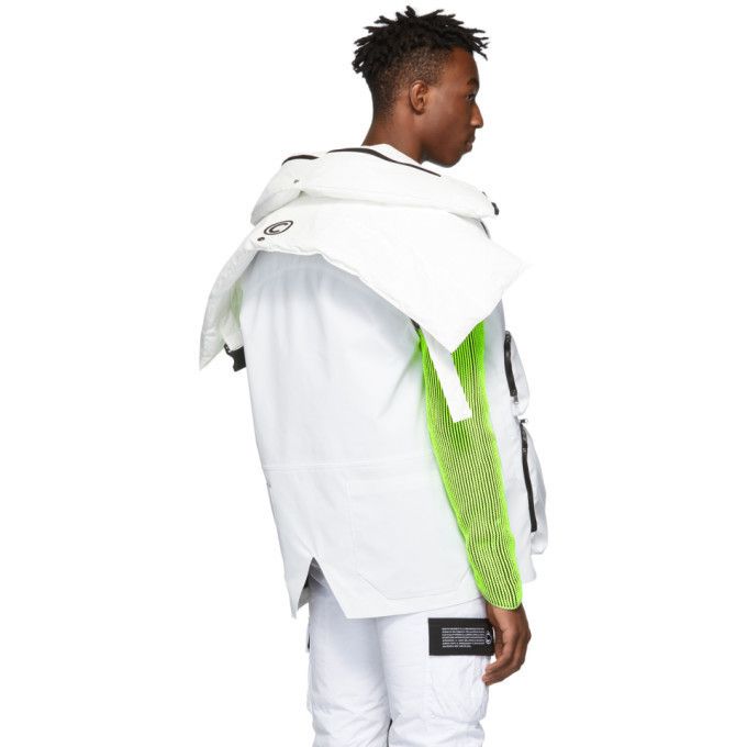 Colmar Colmar A.G.E. by Shayne Oliver White Utility Vest #6509-70 Size US XXL / EU 58 / 5 - 3 Thumbnail
