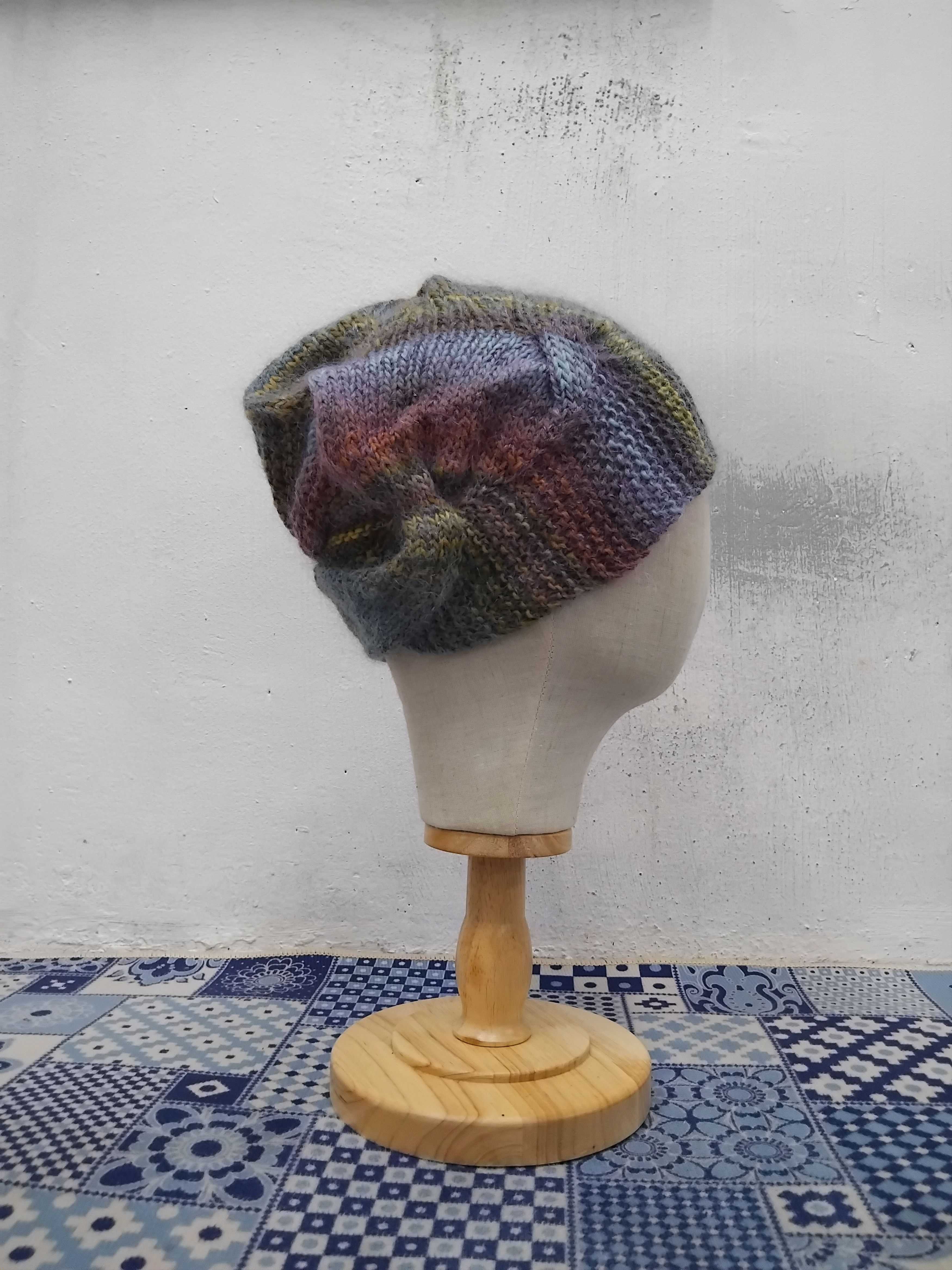 Japanese Brand 🔥Rainbow rugged style beanie Size ONE SIZE - 6 Thumbnail