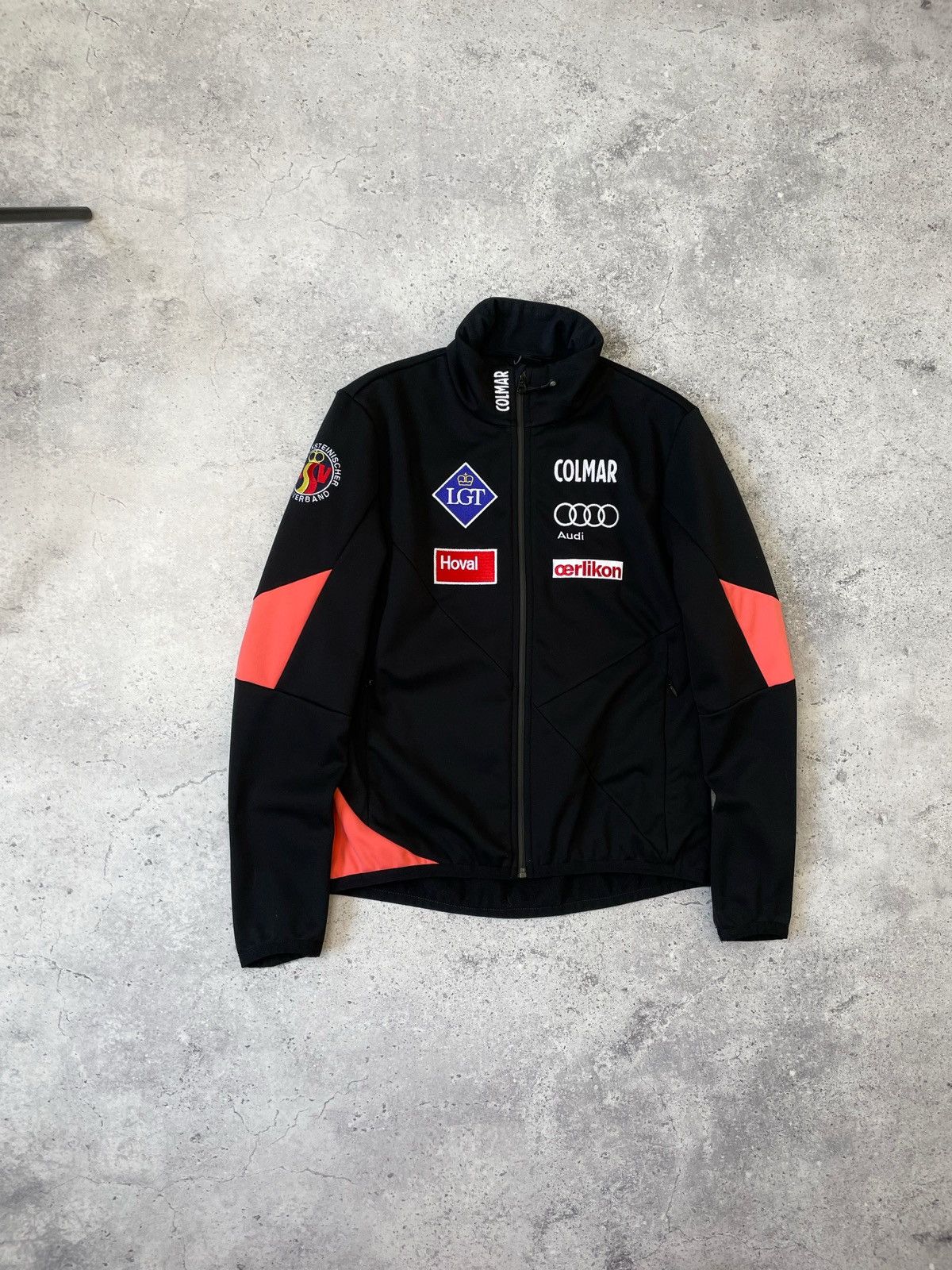 Audi Colmar Liechtenstein Ski Team Audi SoftShell Men's Jacket Size US S / EU 44-46 / 1 - 1 Thumbnail