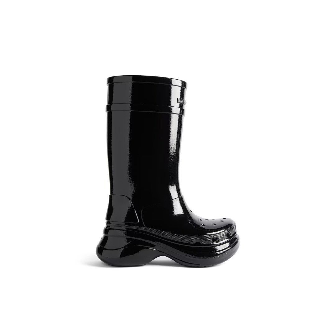 Crocs™ Boots in Glossy Black