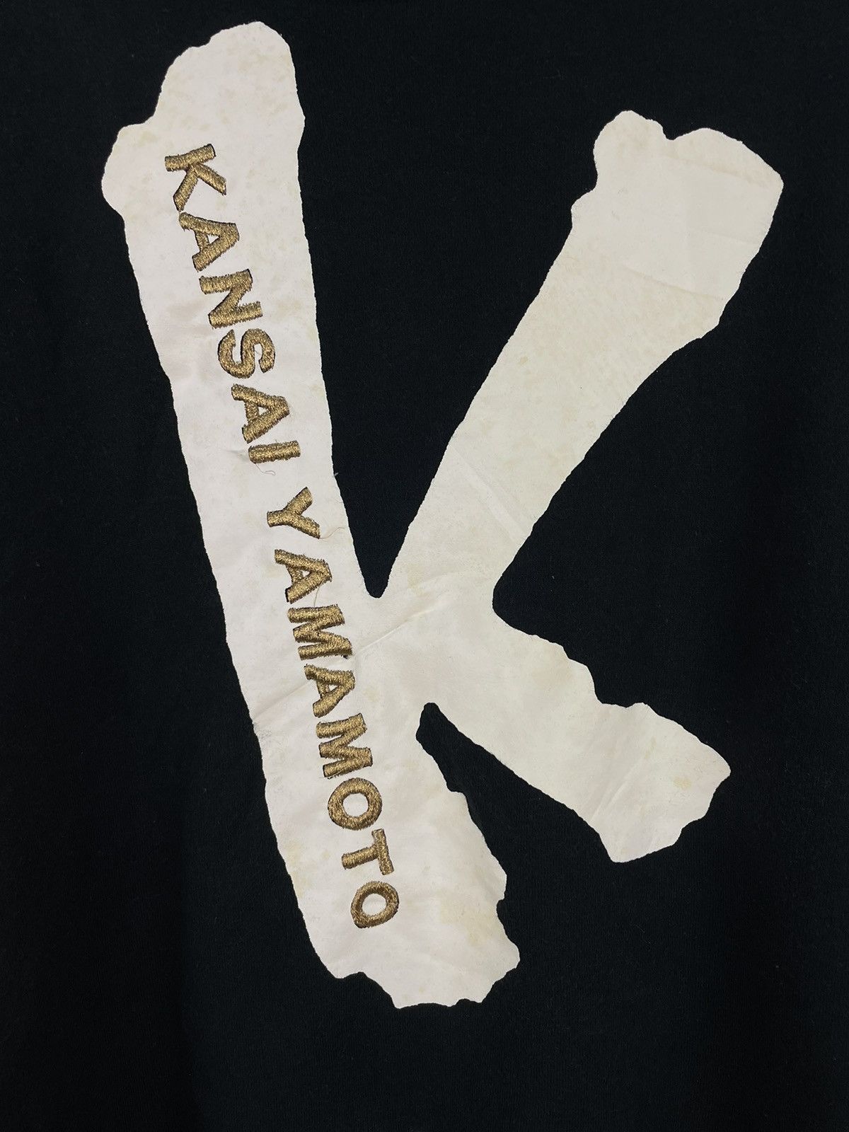 Kansai Yamamoto Vintage Kansai Yamamoto Kansai Man sweatshir Size US XL / EU 56 / 4 - 4 Thumbnail