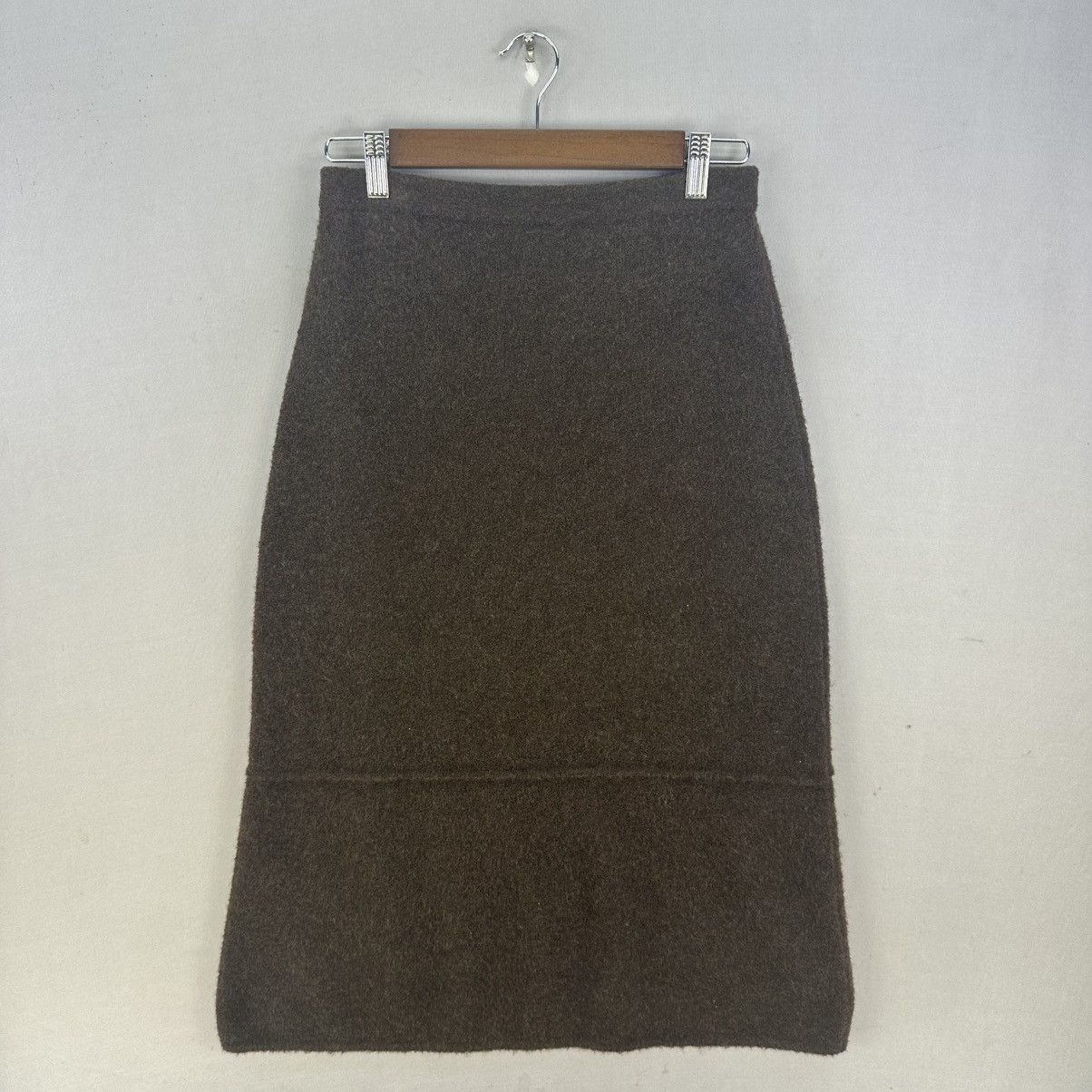 Other Vintage 90s Wool Midi Skirt Made in Italy Size 26” - 30” Size 29" - 1 Thumbnail