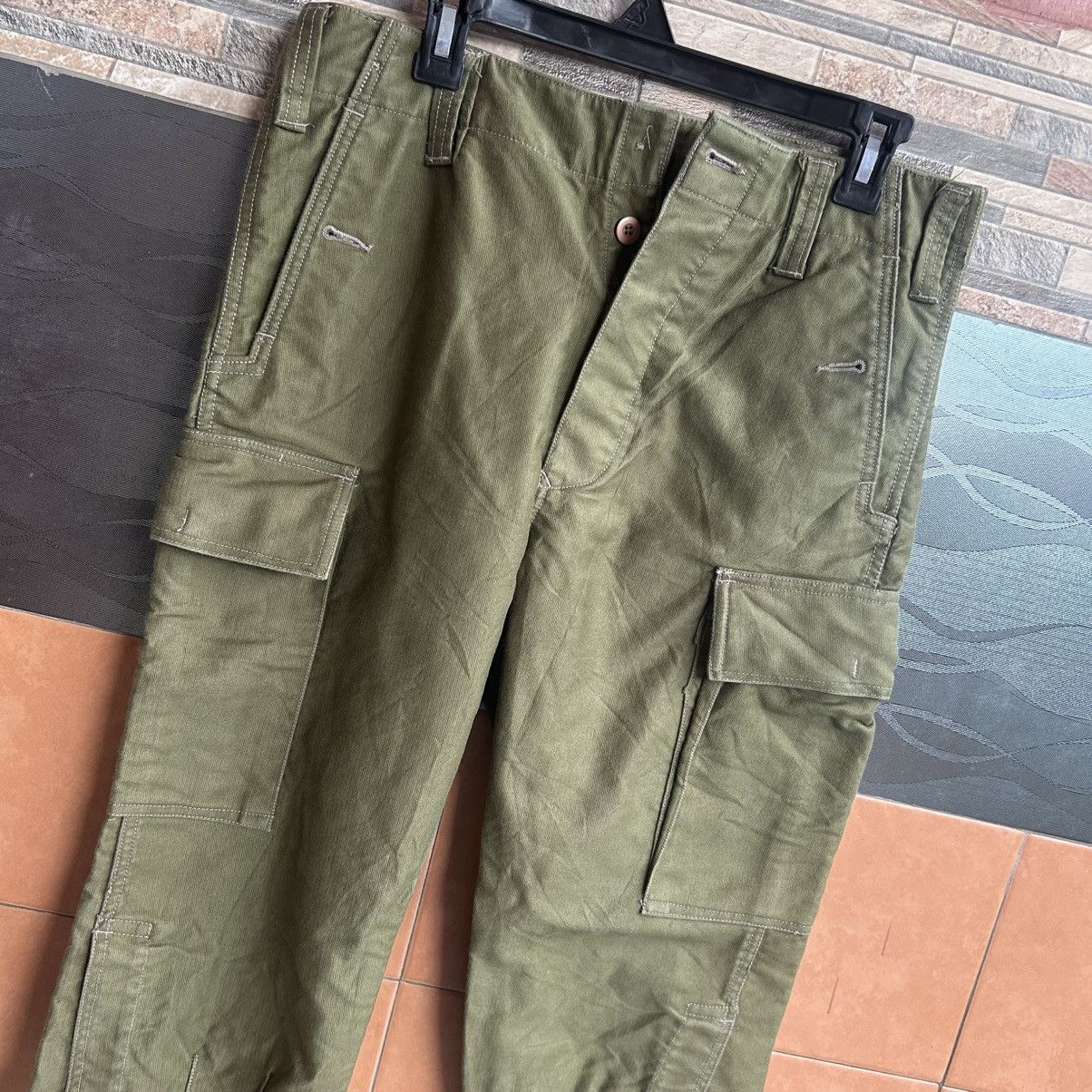 Vintage houston croped cargo pants Size US 32 / EU 48 - 2 Thumbnail