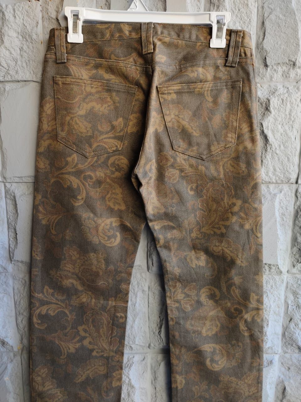Roar × Vintage 💥Vintage Roar Japan Florals Art Pattern Trousers Size US 29 - 4 Thumbnail
