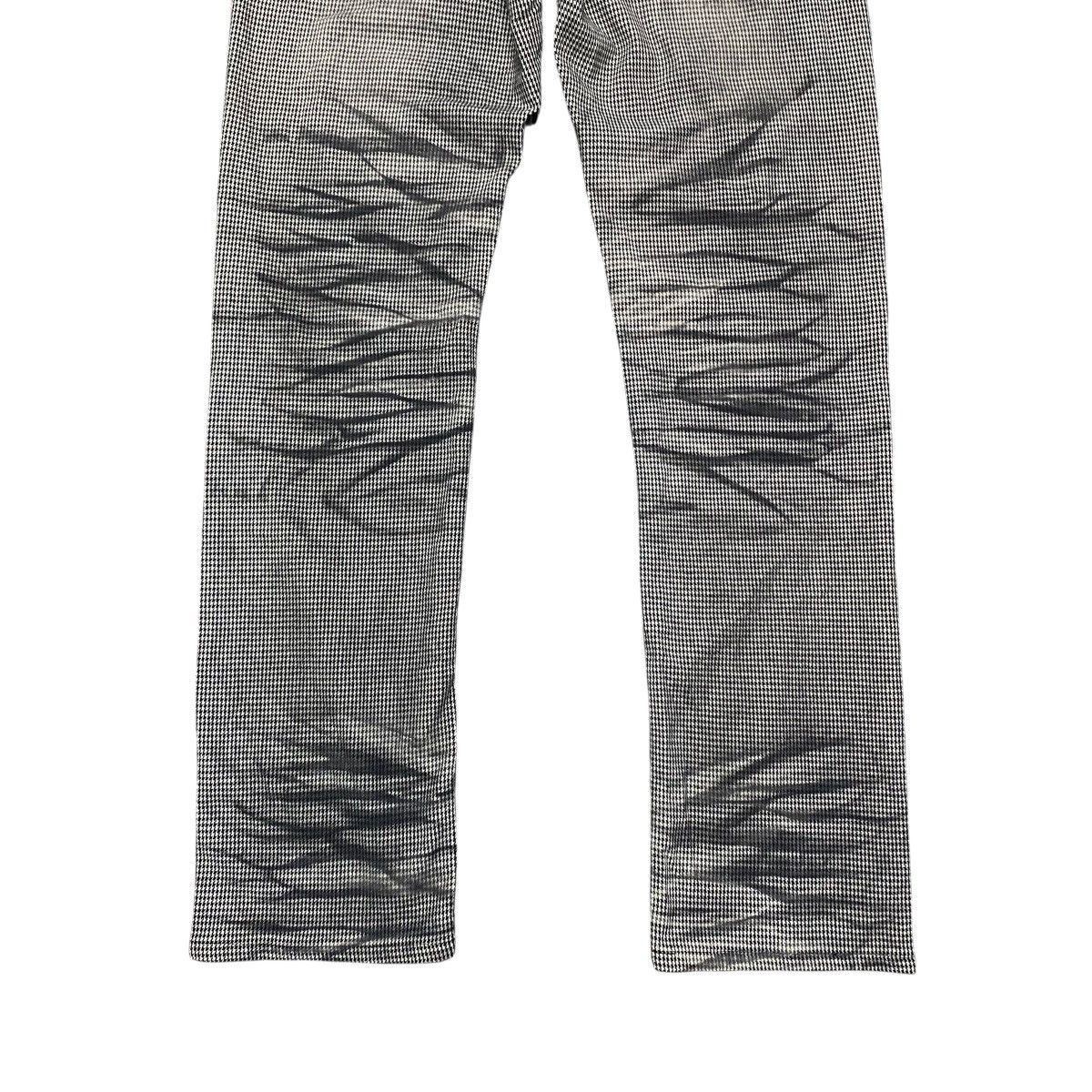 semanticdesign Semantic Design Houndstooth Skull Clawmark Jeans Size US 30 / EU 46 - 12 Thumbnail