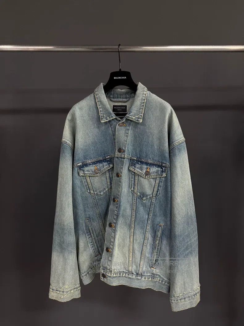 Balenciaga Balenciaga Solid color lapel single-breasted long sleeve d Size US M / EU 48-50 / 2 - 1 Thumbnail