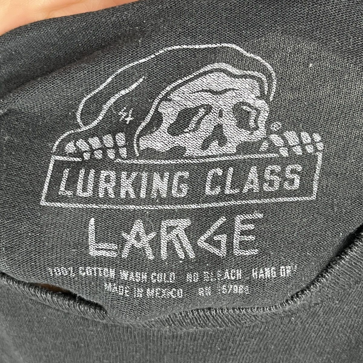 Lurking Class T-shirt Lurking Class Merch Rock Blacl Skull Y2k Affliction Size US L / EU 52-54 / 3 - 8 Thumbnail