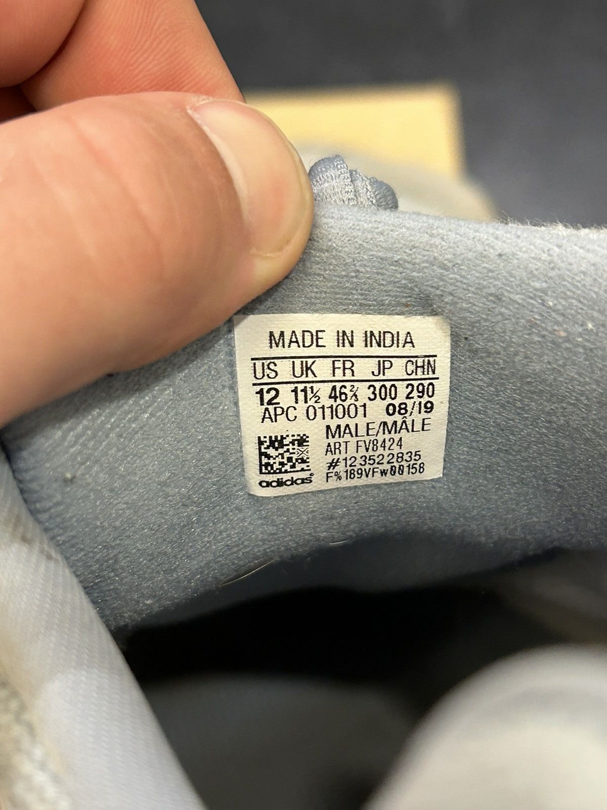 Adidas Adidas Yeezy Boost 700 V2 ‘Hospital Blue’ Size US 12 / EU 45 - 6 Thumbnail