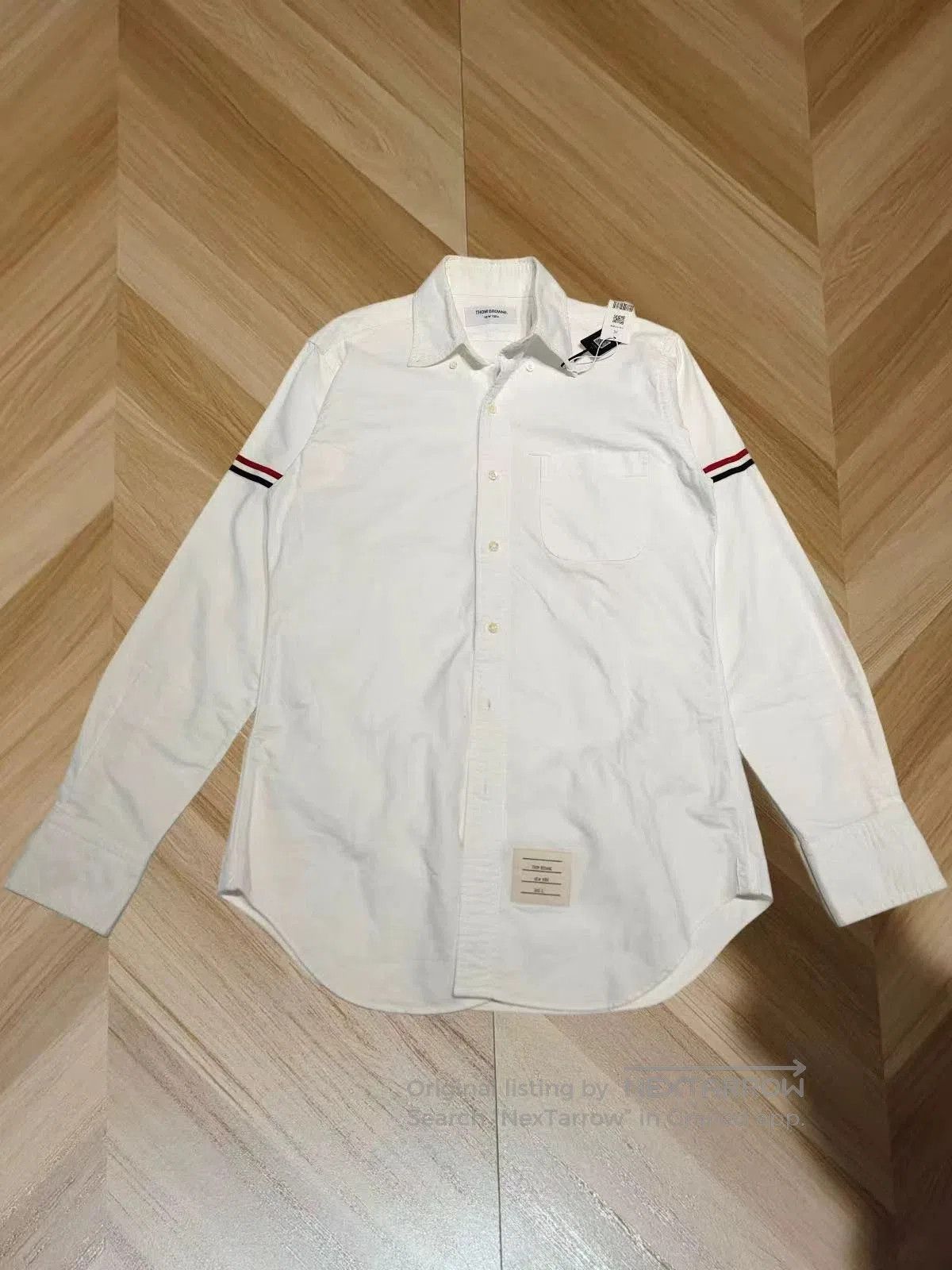 Thom Browne Thom Browne Striped Long Sleeve Shirt. Size US M / EU 48-50 / 2 - 1 Thumbnail