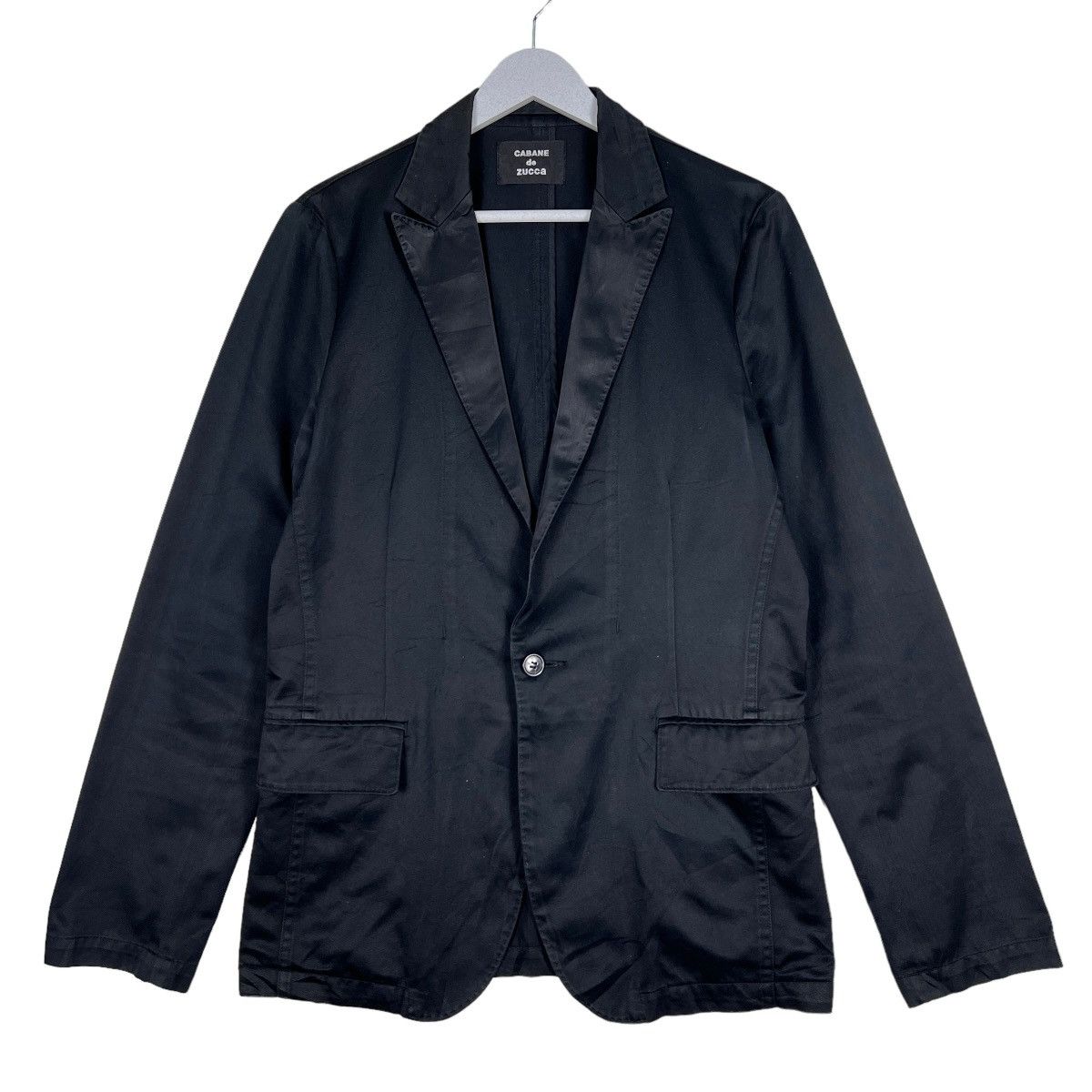 CABANE de ZUCCa 🔥 ISSEY MIYAKE CABANE DE ZUCCA KHAKI BLAZER JACKET Size US M / EU 48-50 / 2 - 2 Thumbnail
