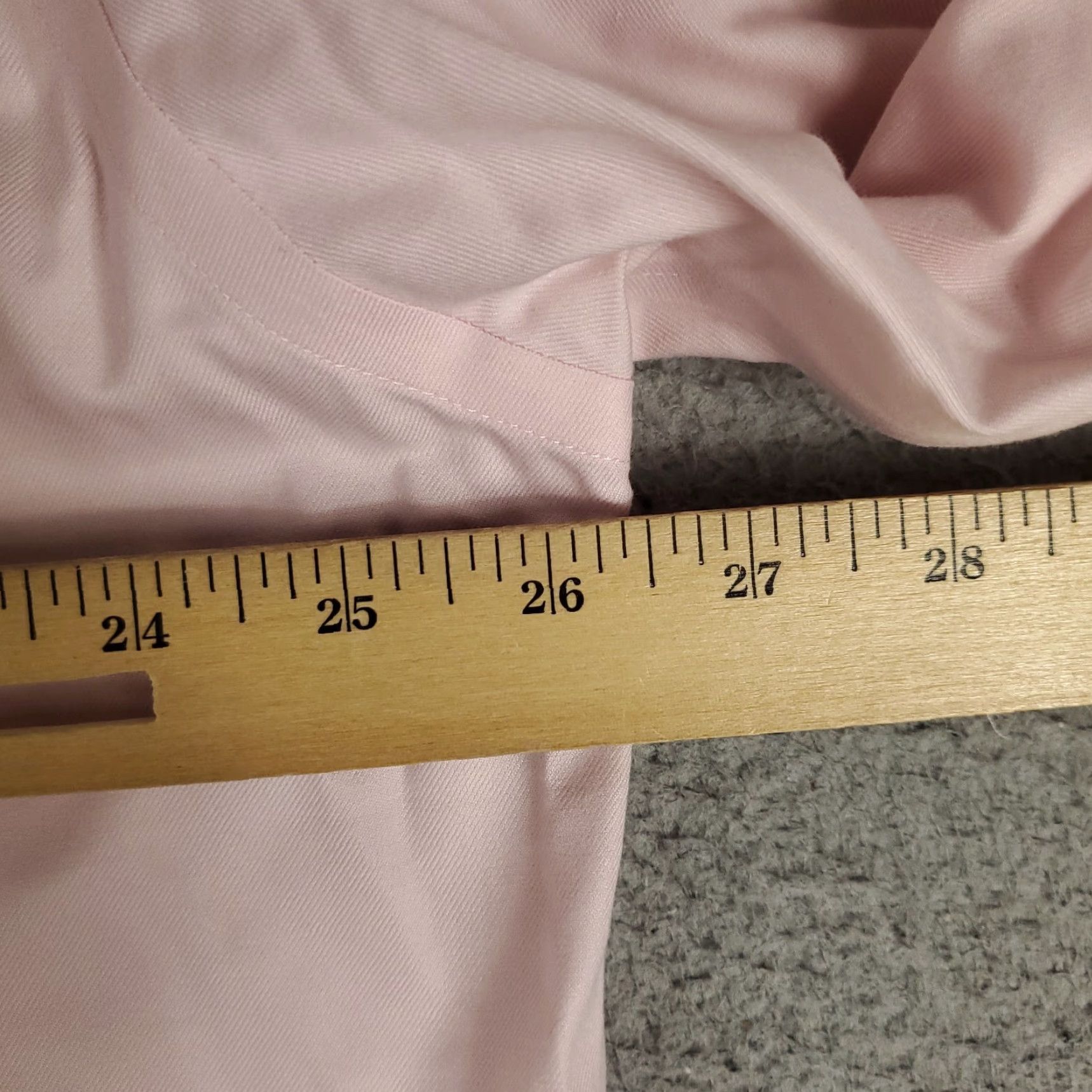 Brooks Brothers Brooks Brothers Shirt Mens 16.5 Pink Traditional Dress Button Up Long Sleeve Size 42R - 5 Thumbnail