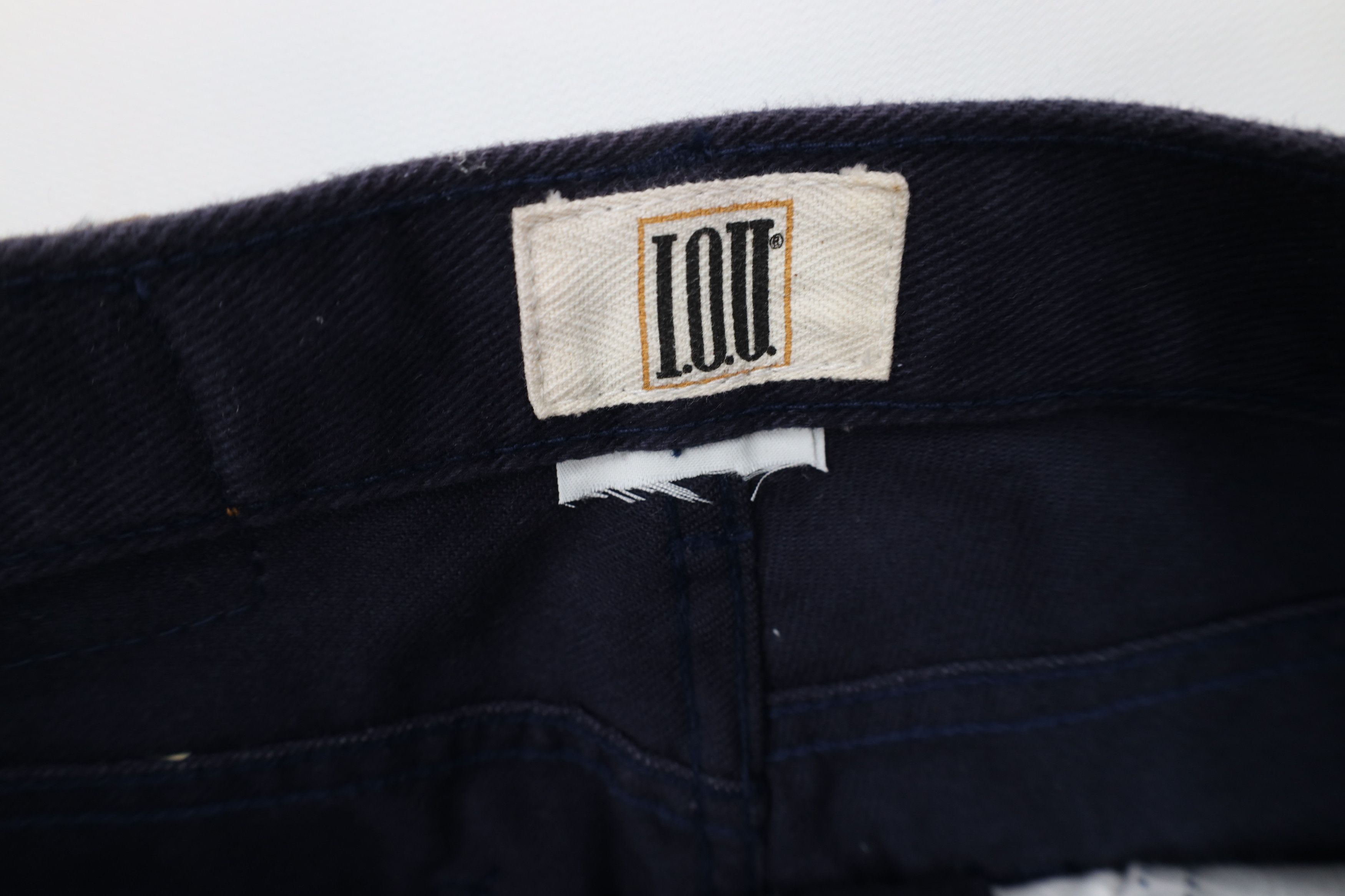 Vintage Vintage 90s IOU Skateboarding Relaxed Fit Tapered Leg Jeans Size US 30 / EU 46 - 7 Thumbnail