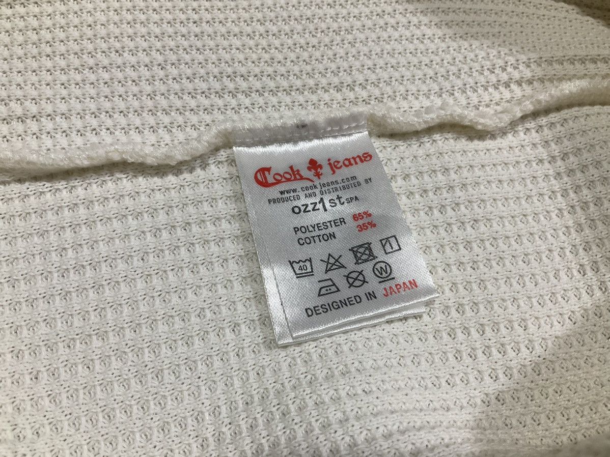 Hysteric Glamour × If Six Was Nine × Japanese Brand 🔥Y2K Archived Cook Jeans Waffle Knit Sweatshirt Goth Punk Size US L / EU 52-54 / 3 - 8 Thumbnail
