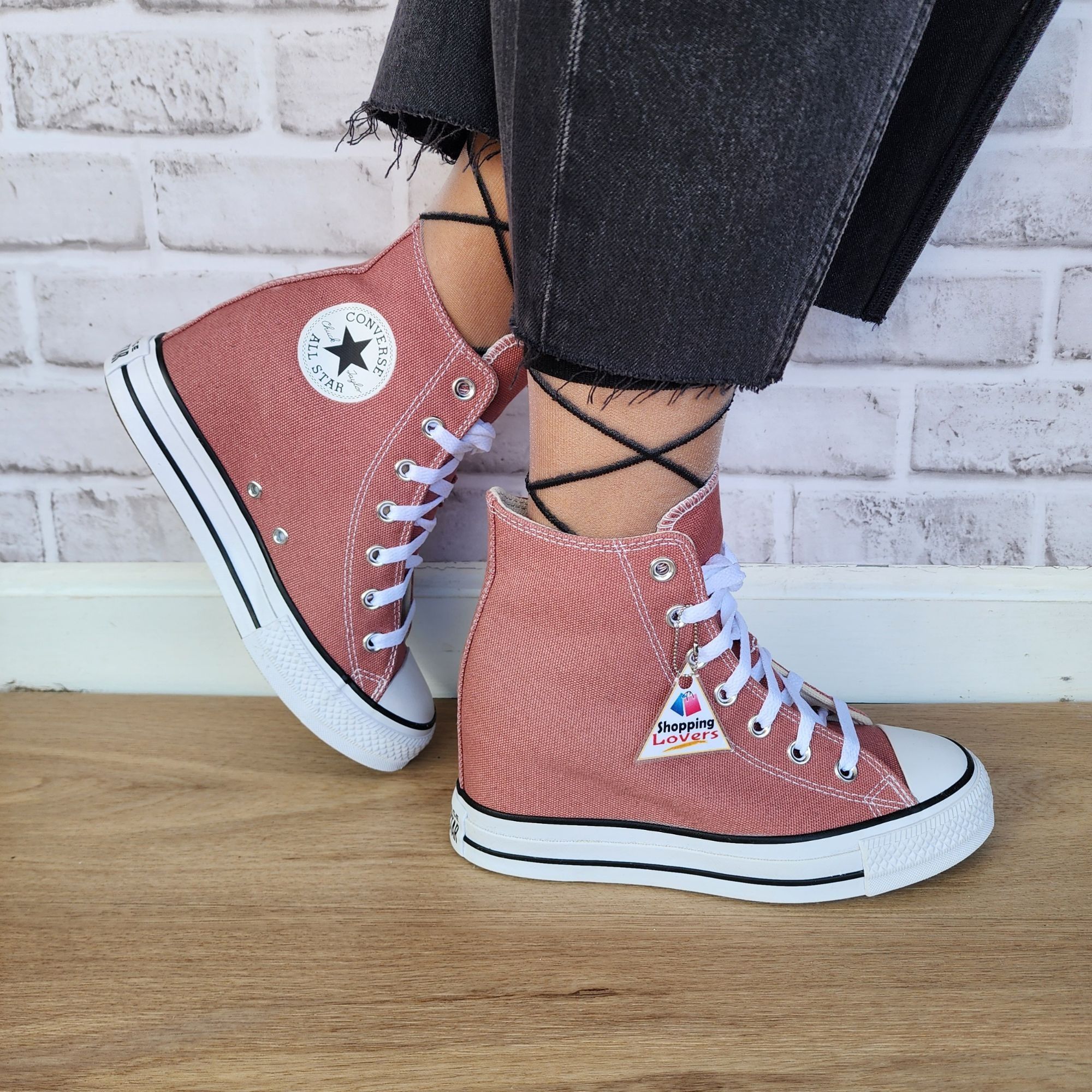 Converse ⭐Converse Chuck Taylor Wedge Platform Sz 7.5 Women's shoes S Size US 7.5 / IT 37.5 - 14 Thumbnail