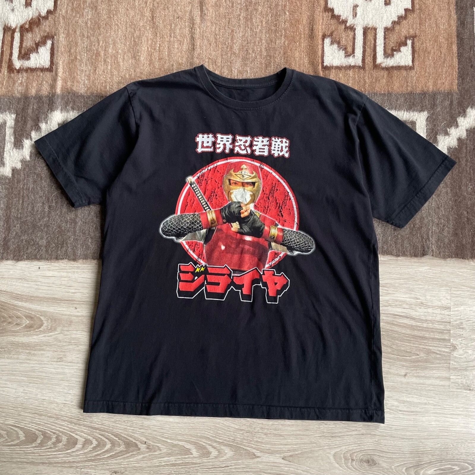 Japanese Brand Sekai Ninja Sen Jiraiya T Shirt 9212AC Size US M / EU 48-50 / 2 - 1 Thumbnail