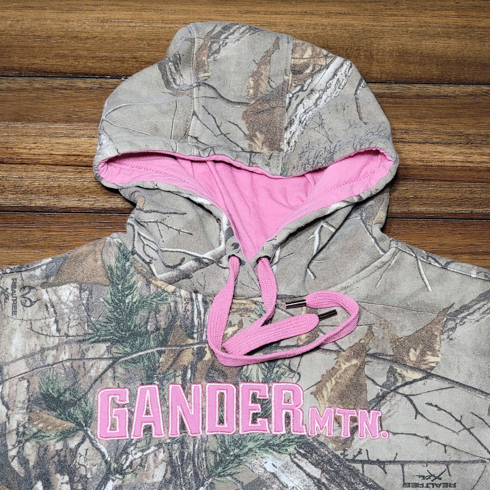 Other Gander Mtn. LS Camo Hoodie w/ Pink Trim - Size Large Size L / US 10 / IT 46 - 2 Thumbnail