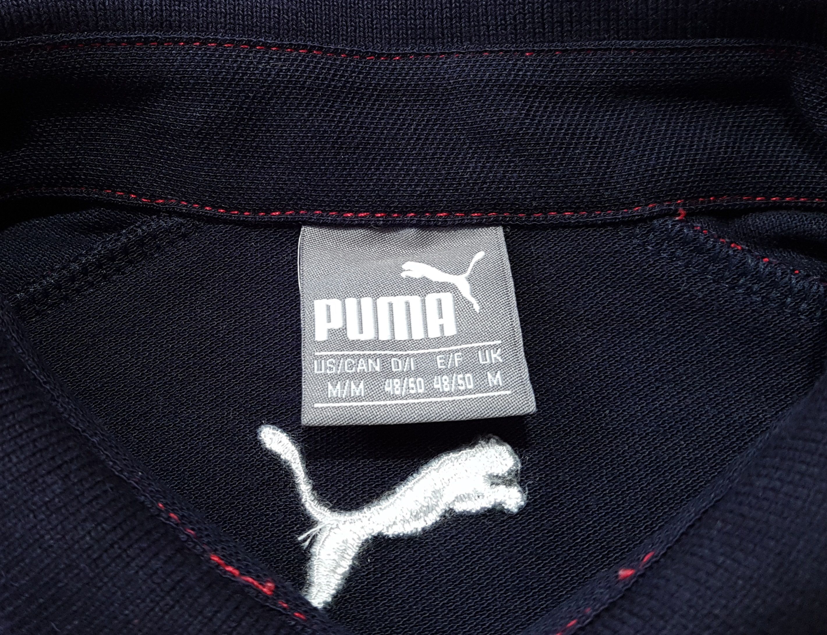 Puma Puma Red Bull Racing Formula 1 Team Navy Polo Shirt sz M Size US M / EU 48-50 / 2 - 10 Thumbnail