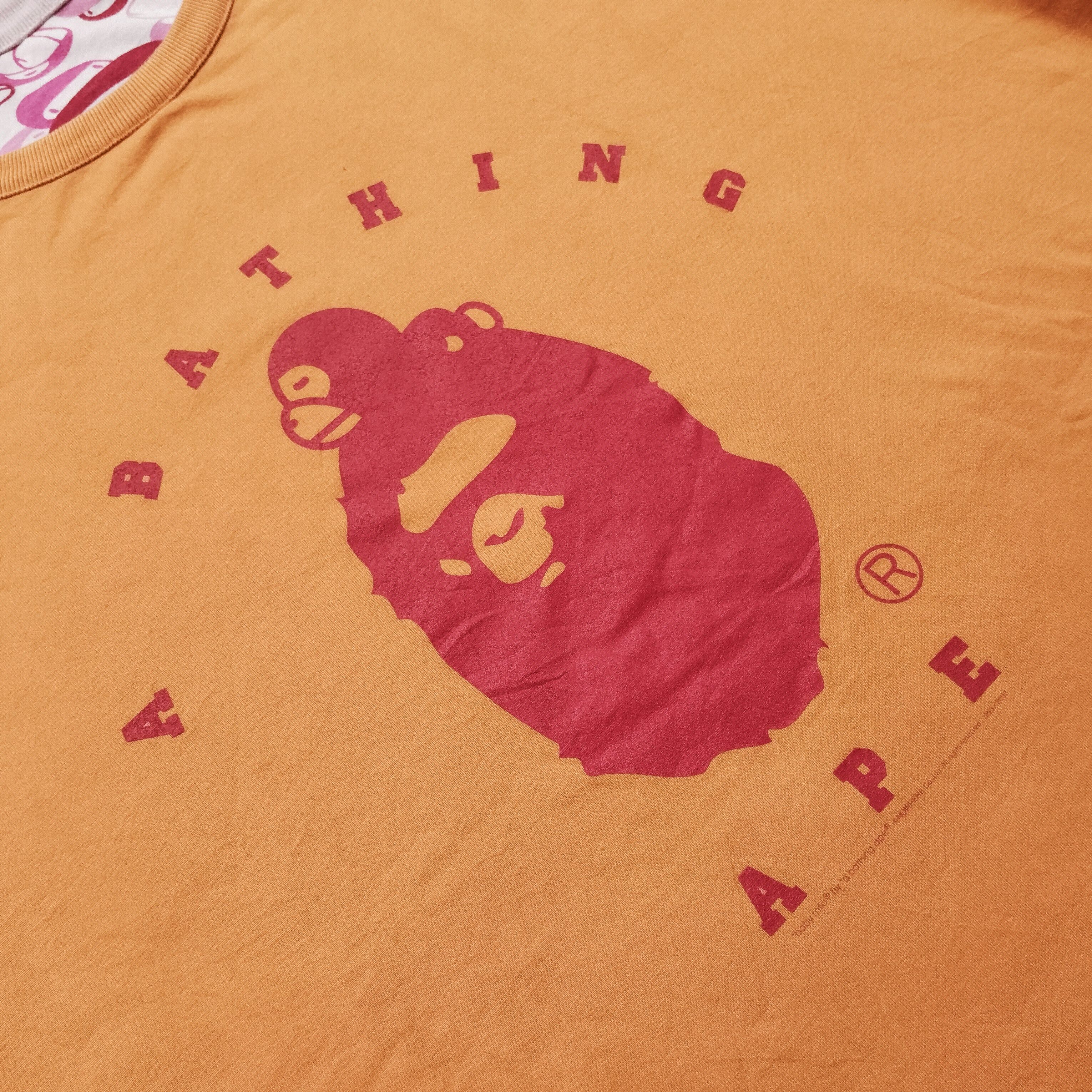 Bape 2007 Baby Milo Reversible Tee Size US XL / EU 56 / 4 - 7 Thumbnail