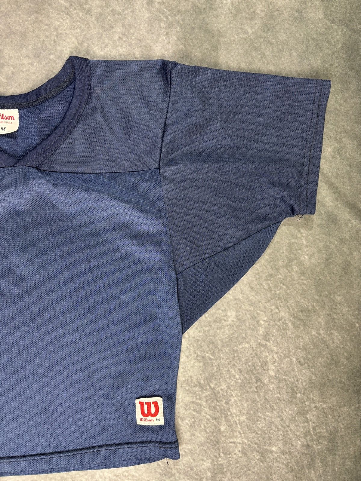 Wilson Vintage Wilson Football Jersey Blank Crop Short 80s 90s Prac Size US S / EU 44-46 / 1 - 9 Thumbnail
