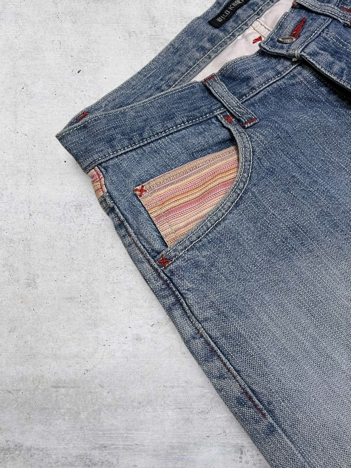 Japanese Brand VINTAGE WILD KHAKIS JAPAN DESIGNER 90S RETRO ARTISANAL DENIM Size US 30 / EU 46 - 8 Thumbnail