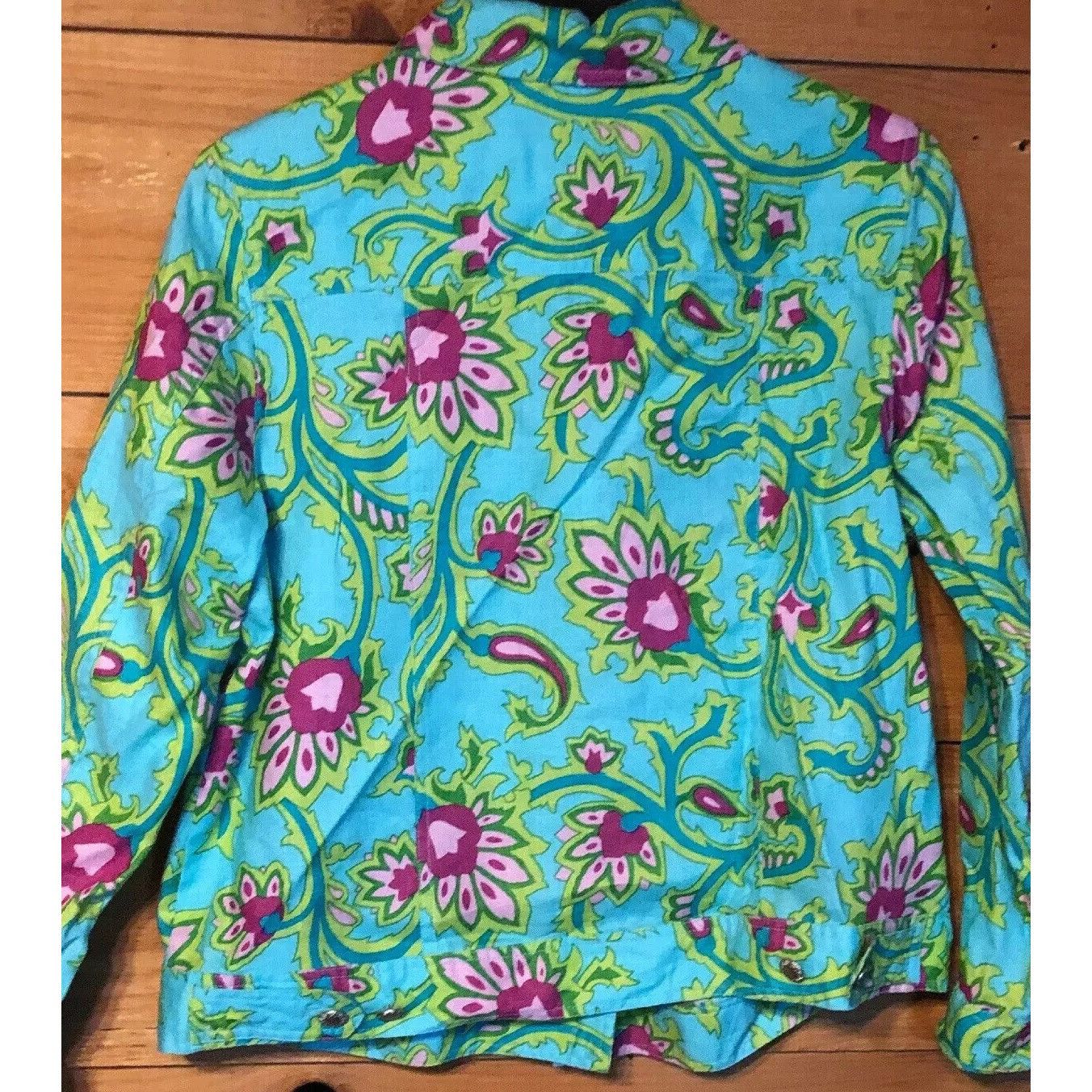 Other Lucy & Laurel Womens 1x Light Button Jacket Size XS / US 0-2 / IT 36-38 - 5 Thumbnail
