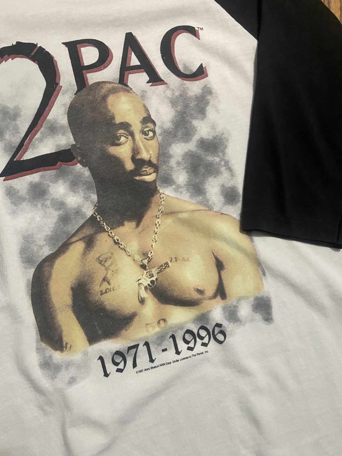 Vintage Vintage Tupac t shirt Size US L / EU 52-54 / 3 - 4 Thumbnail