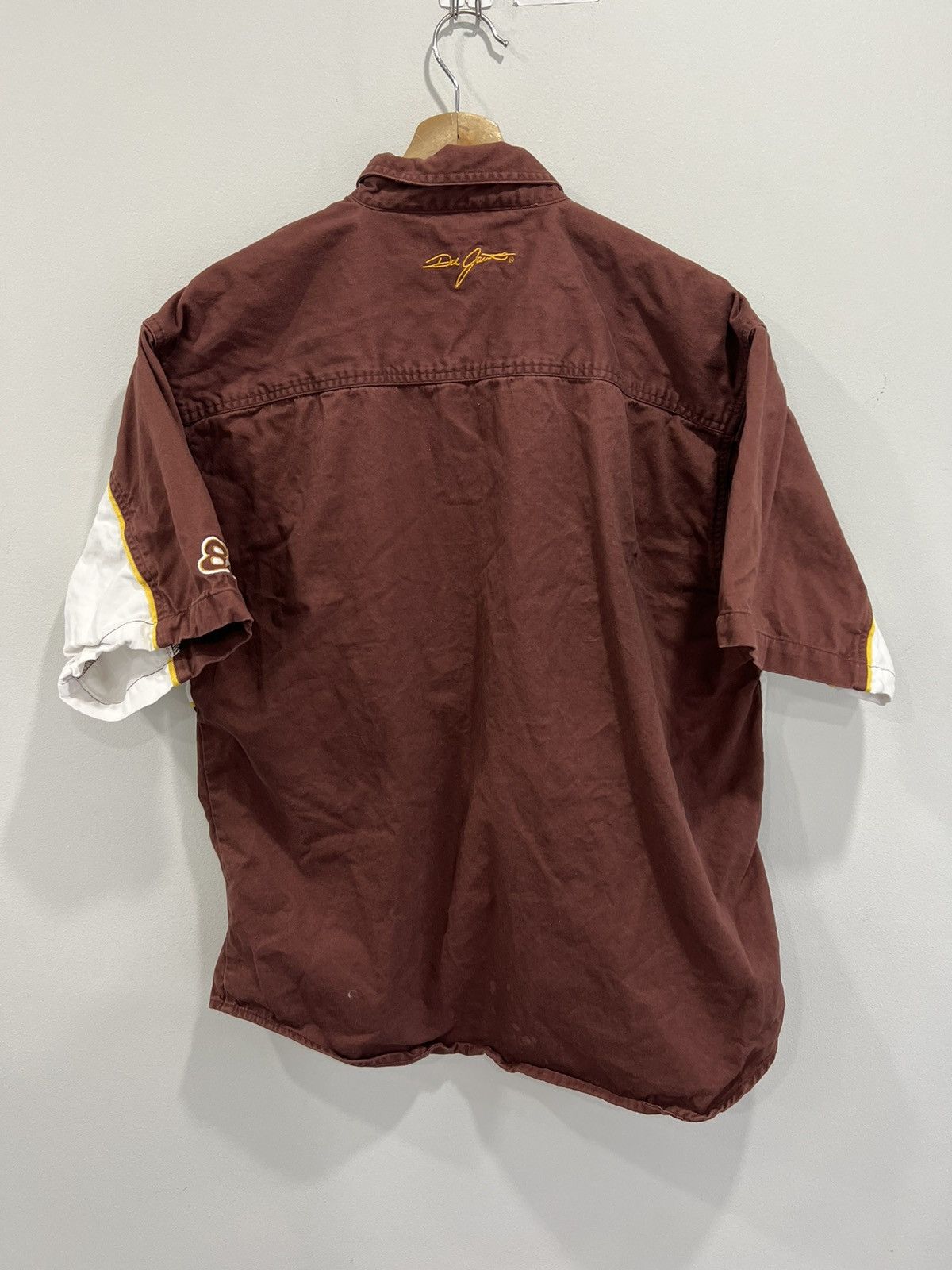 Vintage Vintage Ups Racing Button Up Shirt brown Size US XL / EU 56 / 4 - 5 Thumbnail