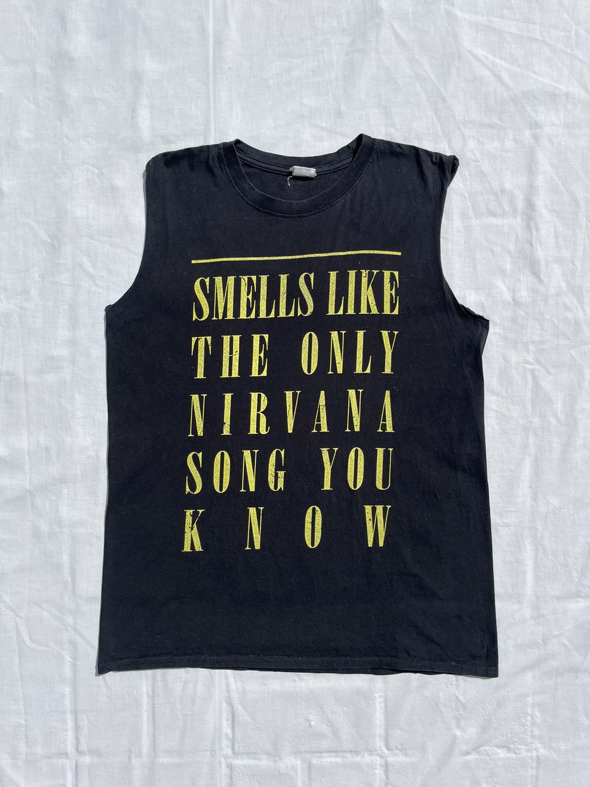Gildan × Nirvana Nirvana Sleeveless T-Shirt Size US M / EU 48-50 / 2 - 1 Thumbnail