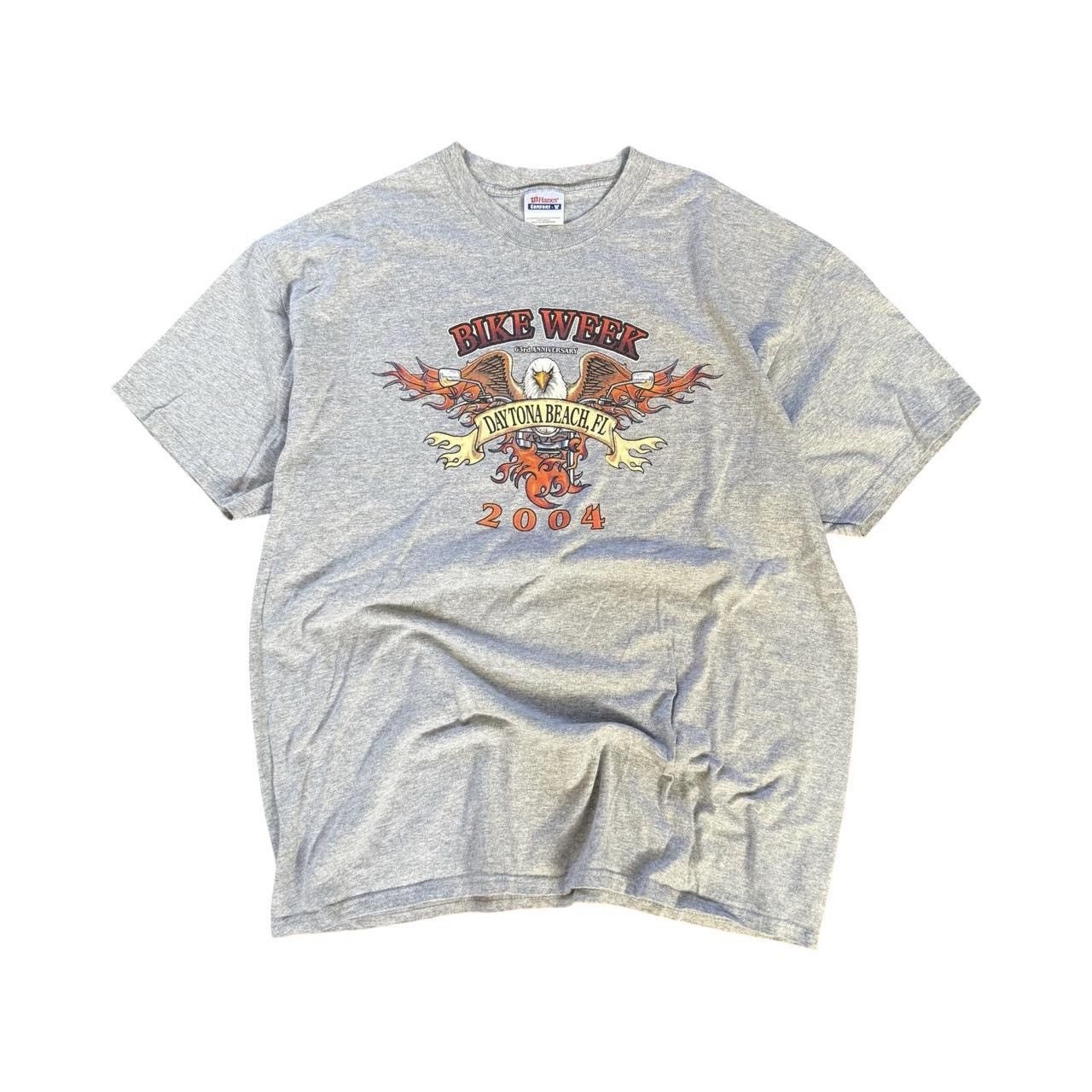 Vintage Vintage 2004 Daytona Beach Bike Week Tee Size US XL / EU 56 / 4 - 2 Thumbnail