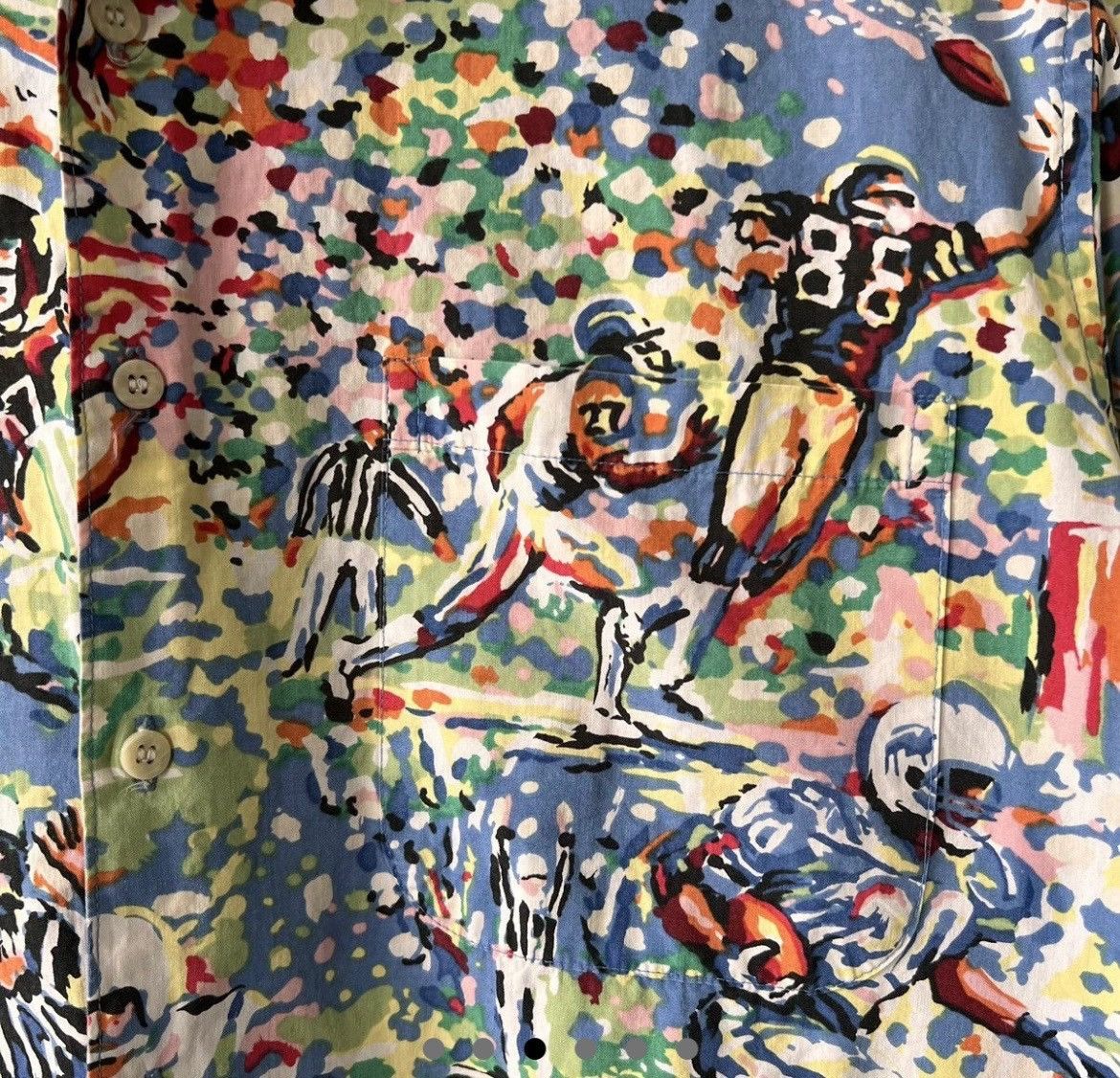 Reyn Spooner Reyn Spooner Football Print Button Up Size US L / EU 52-54 / 3 - 3 Thumbnail