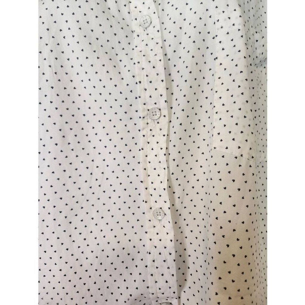 American Eagle Outfitters American Eagle Black and White Blouse Size L / US 10 / IT 46 - 4 Thumbnail