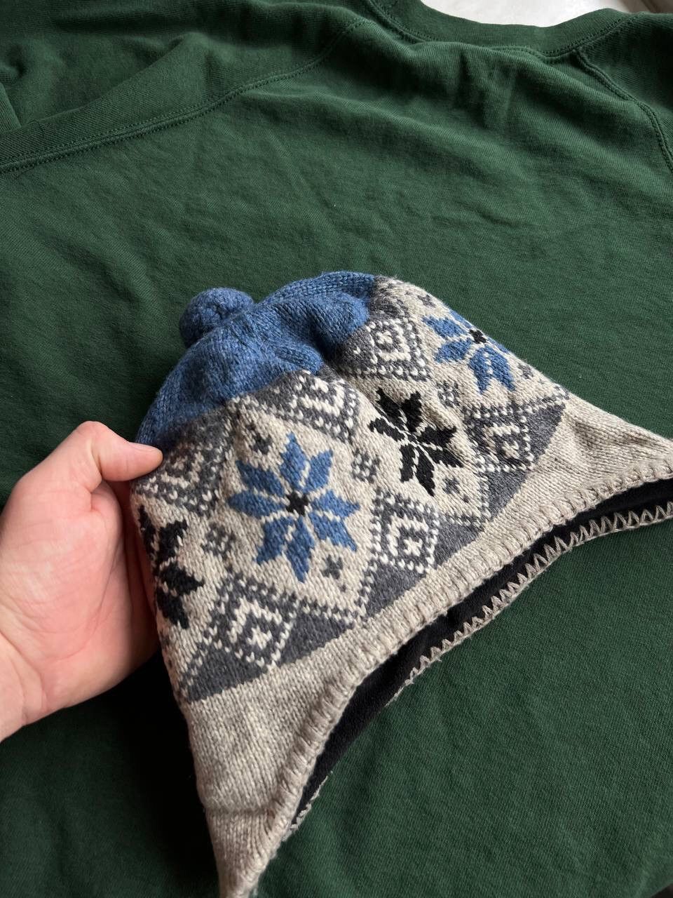 Patagonia × Vintage Vintage Patagonia Knit Trapper Hat Ushanka Earflap Size ONE SIZE - 2 Thumbnail