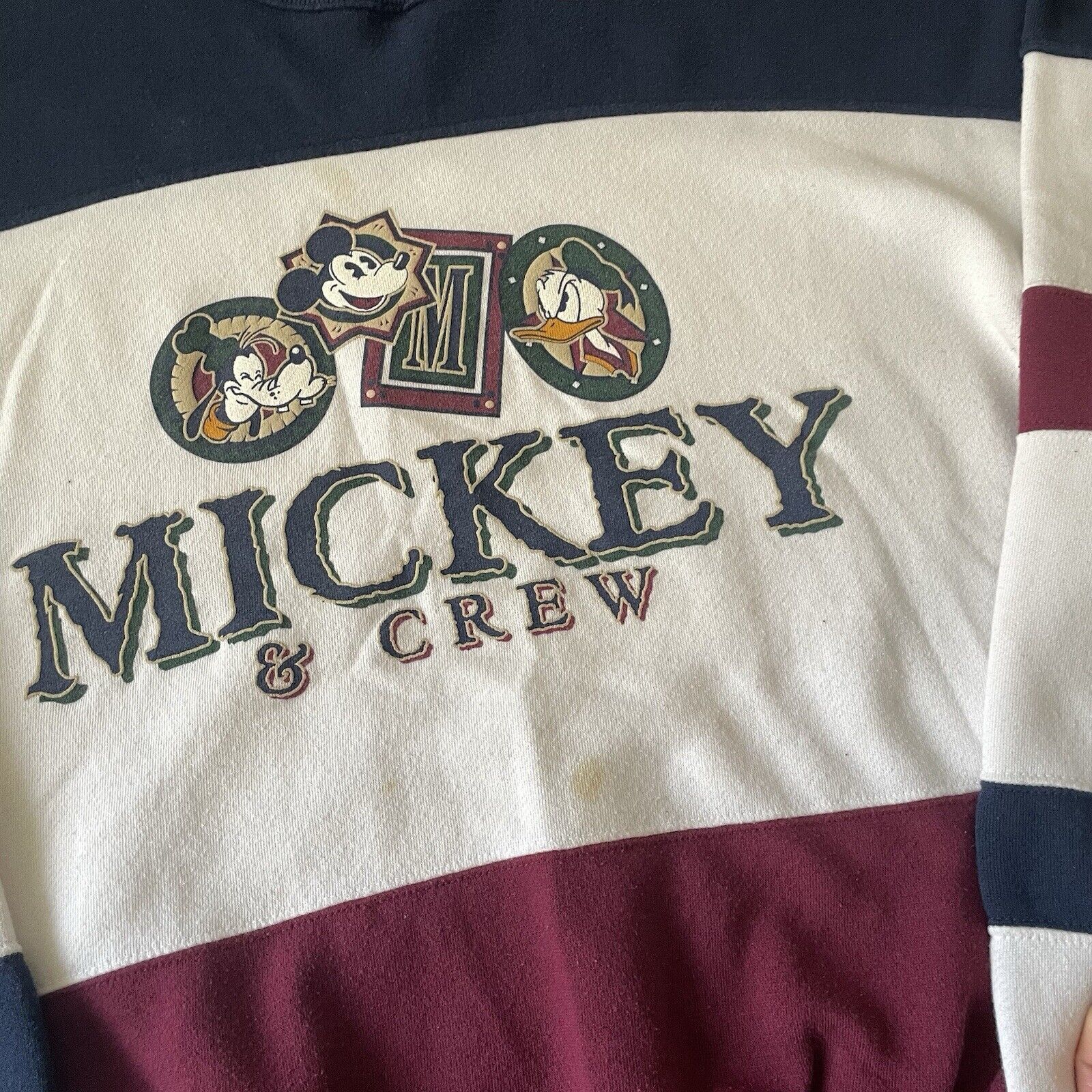 Disney × Vintage Vintage Disney Crewneck Sweatshirt Sz L Mickey And Crew Size US L / EU 52-54 / 3 - 4 Thumbnail