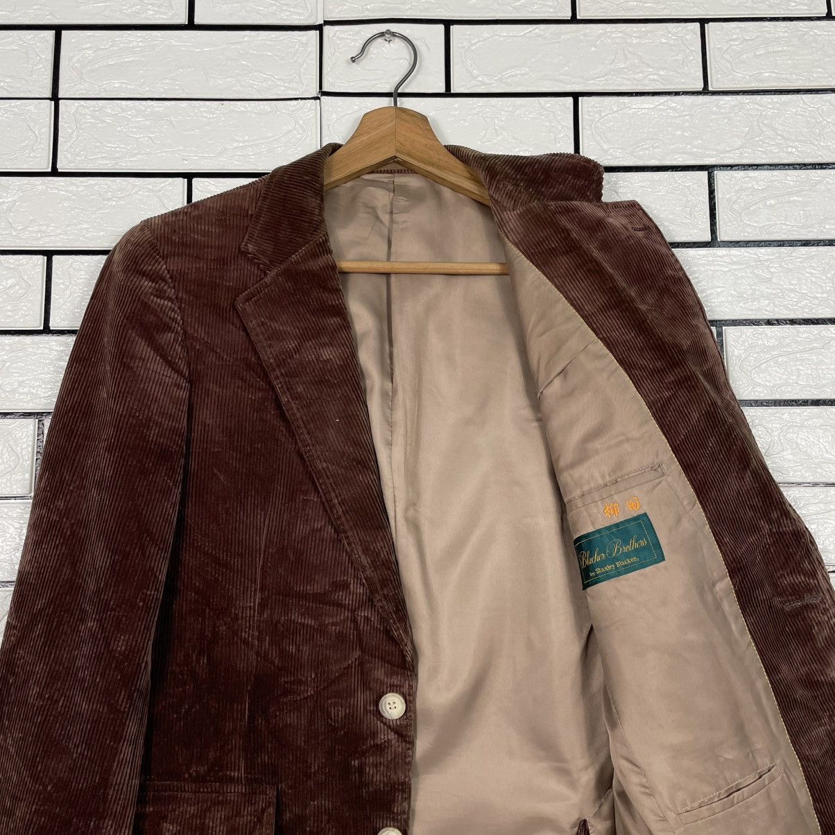Stanley Blacker Blacker Brothers By Stanley Blacker Corduroy Blazer Jacket Size US S / EU 44-46 / 1 - 10 Thumbnail