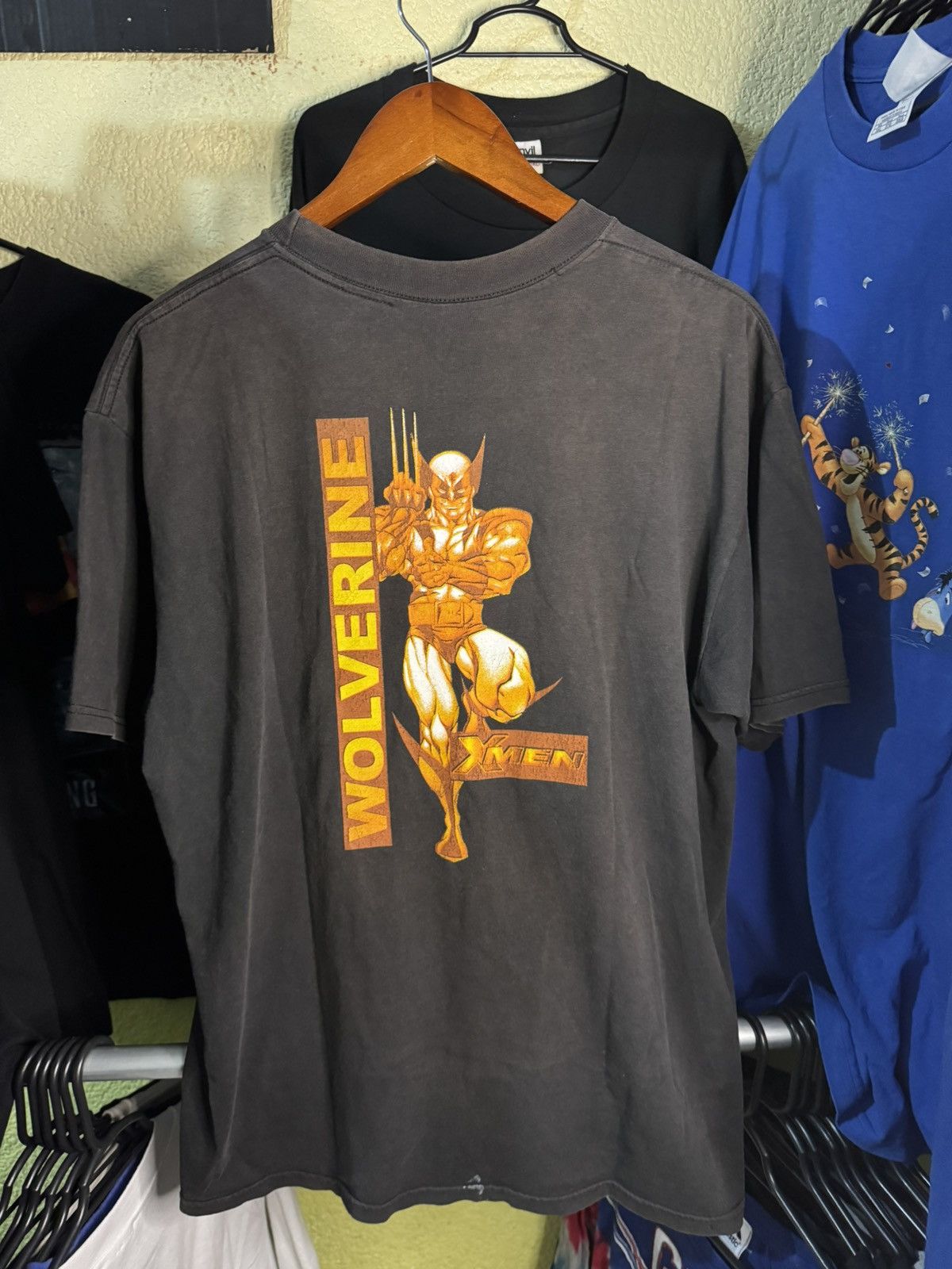 Marvel Comics × Vintage × Wolverine Mexican Bootleg tshirt wolverine Size US L / EU 52-54 / 3 - 2 Thumbnail