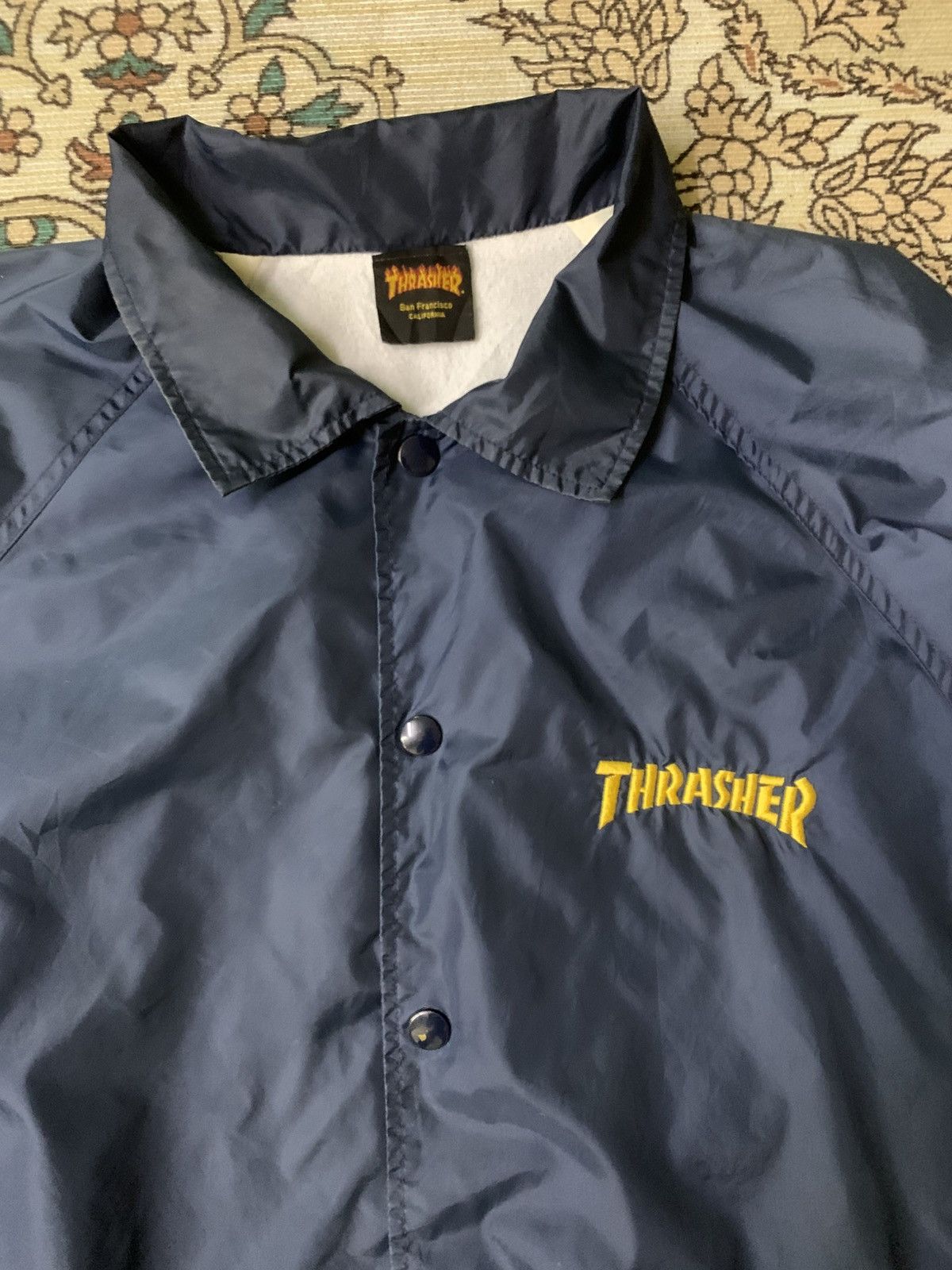 Thrasher × Vintage VINTAGE THRASHER MAGAZINE SKATE AND DESTROY COACH JACKET Size US M / EU 48-50 / 2 - 5 Thumbnail