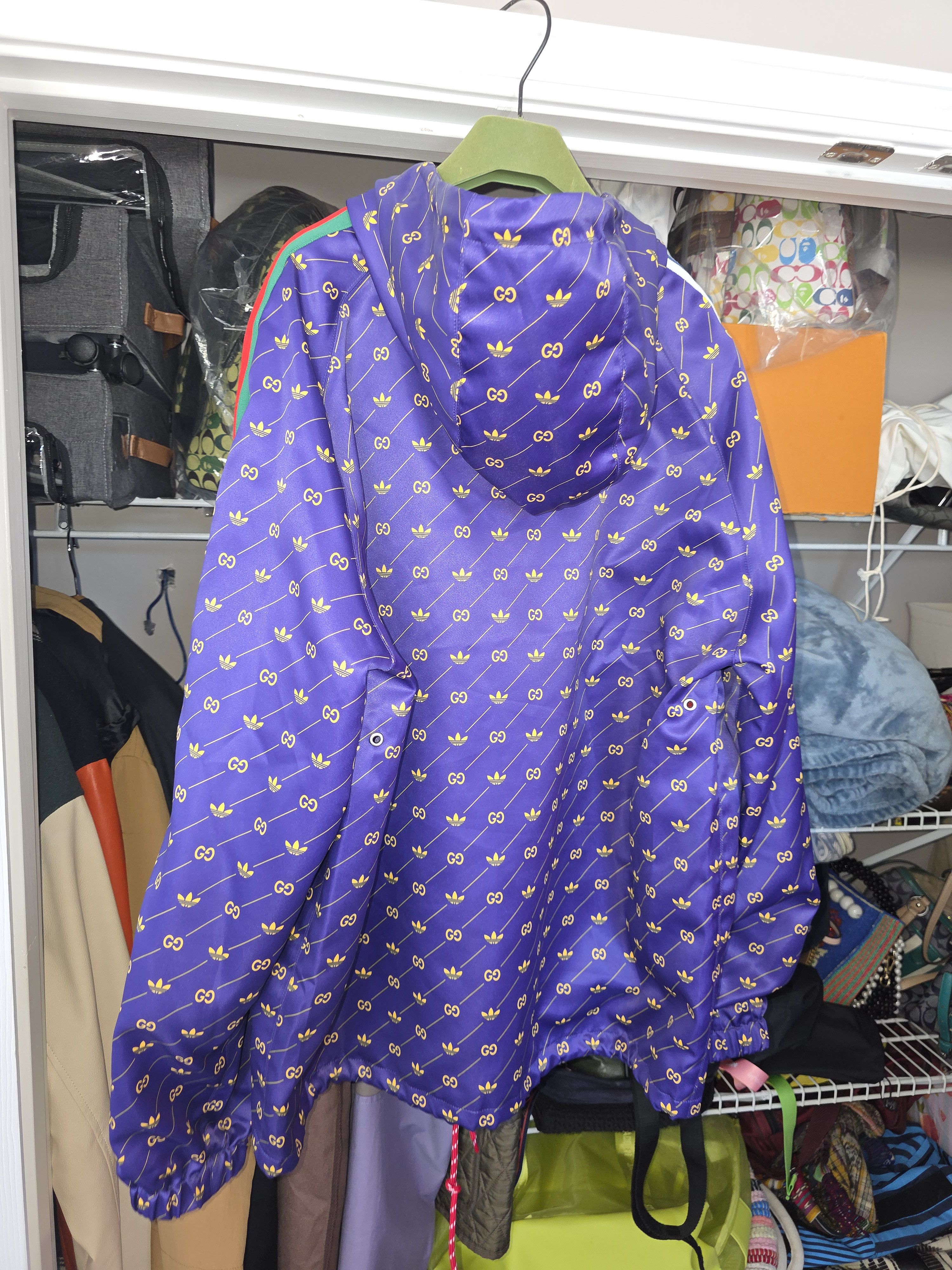 Adidas × Gucci Trefoil print jacket Size US M / EU 48-50 / 2 - 2 Thumbnail