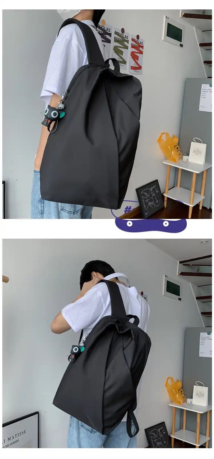 Japanese Brand × Vintage Utility grunge fashion backpack Size ONE SIZE - 4 Thumbnail