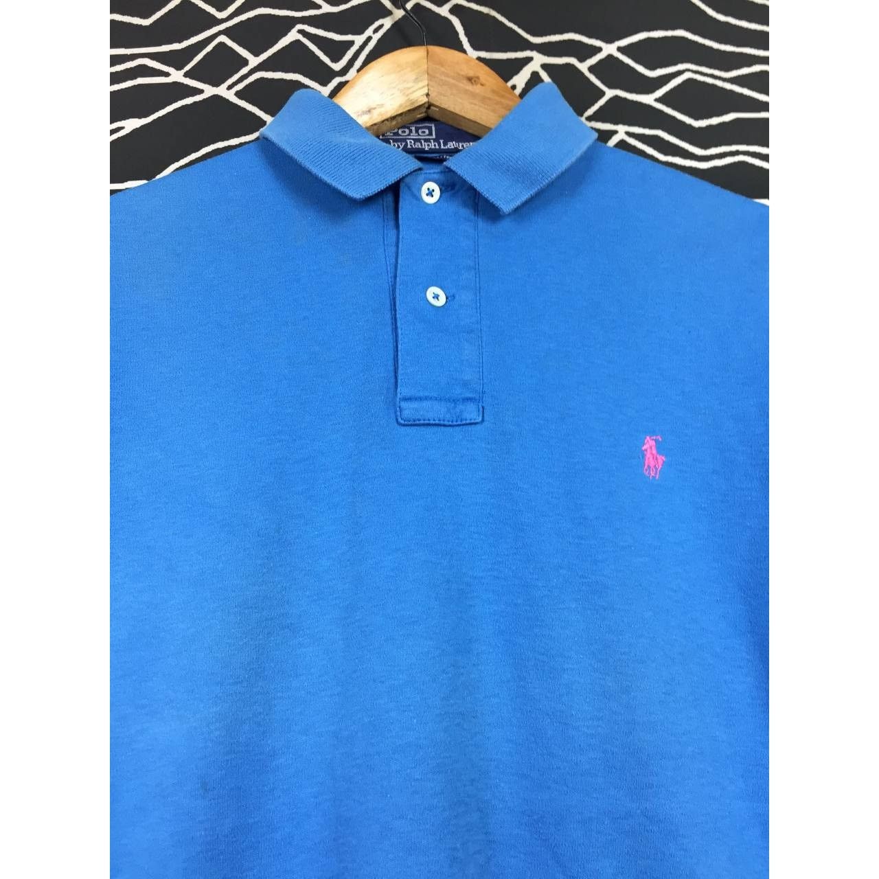 Polo Ralph Lauren × Vintage Vtg Polo Ralph Lauren Classic Pony Logo Polo Tee Size US S / EU 44-46 / 1 - 4 Thumbnail