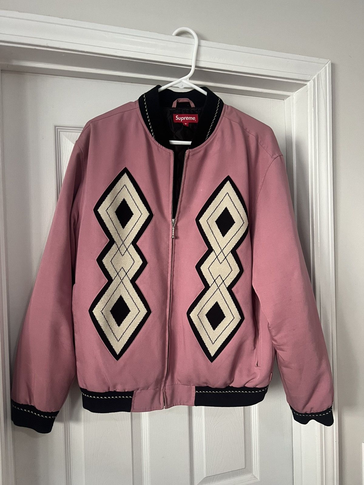 Supreme Pink Supreme Bomber | Grailed