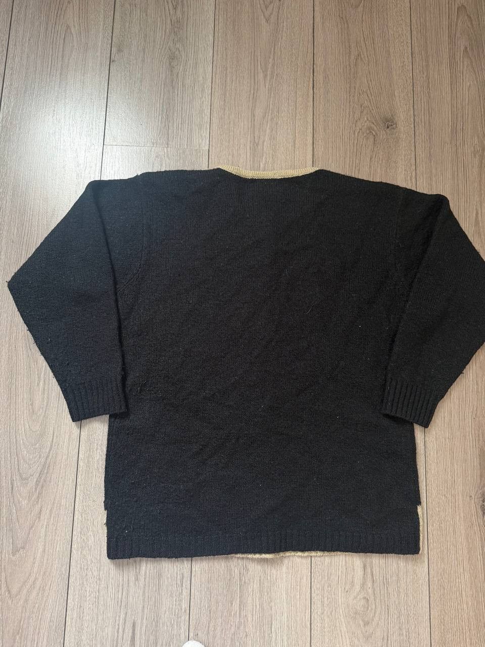 Other Vintage Rare Archival Frasilli Cardigan Butterfly Wool Sz L Size L / US 10 / IT 46 - 4 Thumbnail
